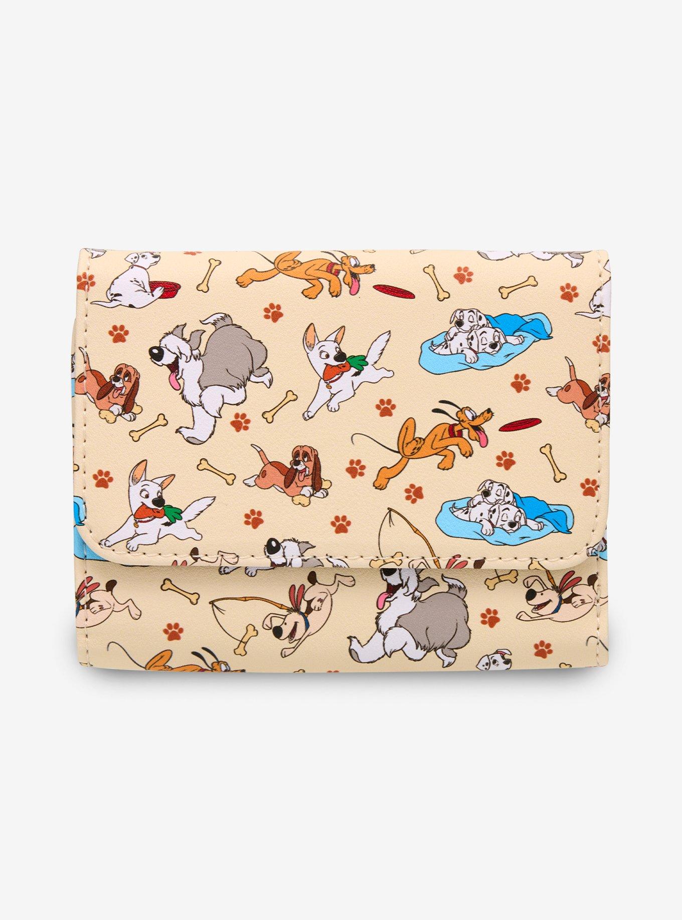 Loungefly Disney Dogs Play Mini Wallet, , hi-res