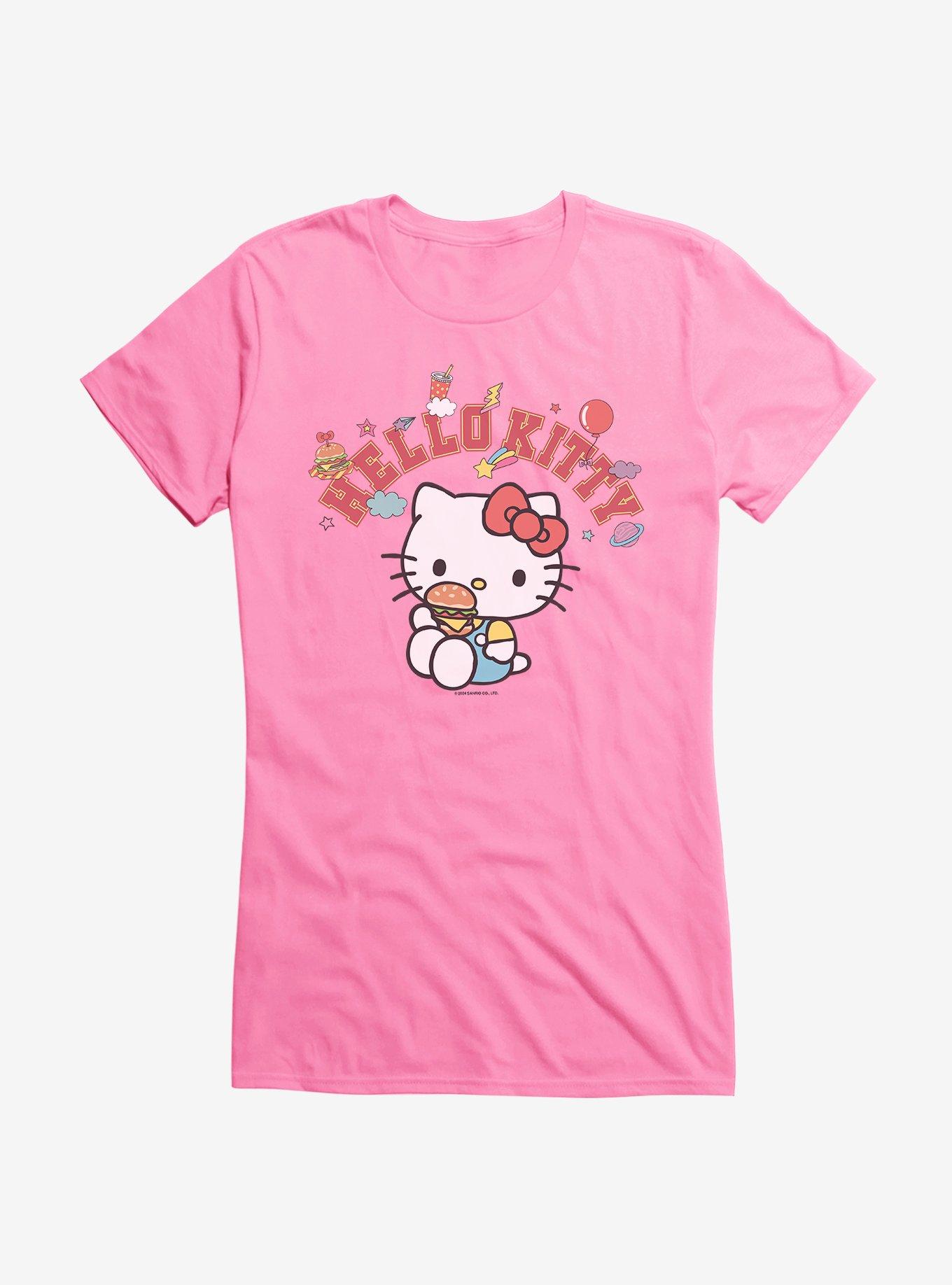 Hello Kitty Collegiate Girls T-Shirt, AZAELEA PINK, hi-res