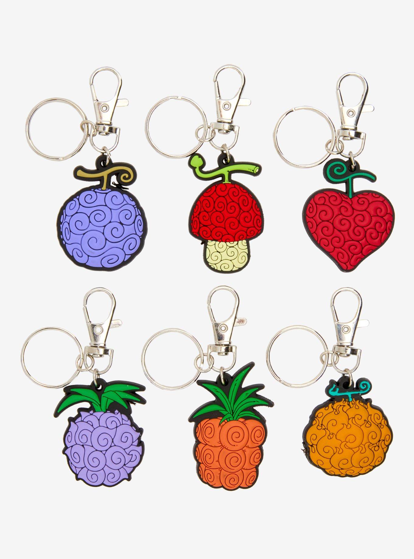One Piece Devil Fruit Blind Bag Keychain - BoxLunch Exclusive, , hi-res