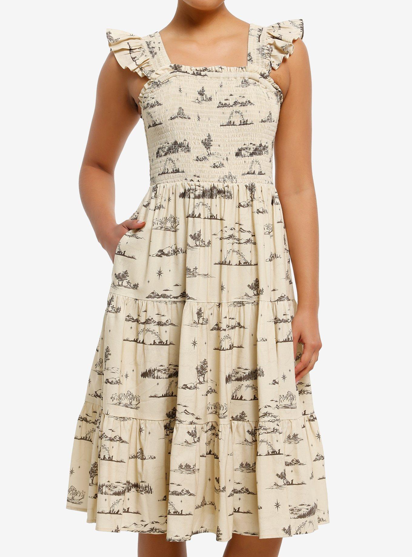Her Universe The Lord Of The Rings Scenic Midi Dress Her Universe Exclusive, , hi-res