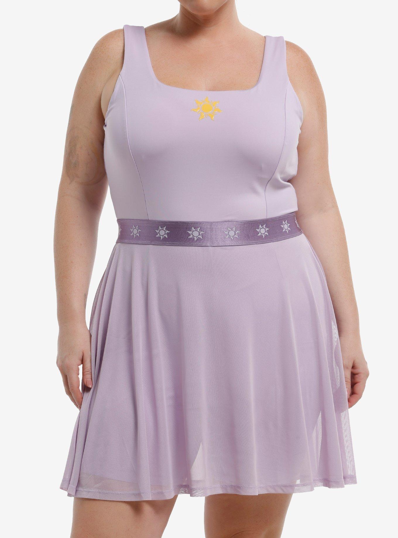 Her Universe Disney Tangled Rapunzel Athletic Dress Plus Size Her Universe Exclusive, , hi-res