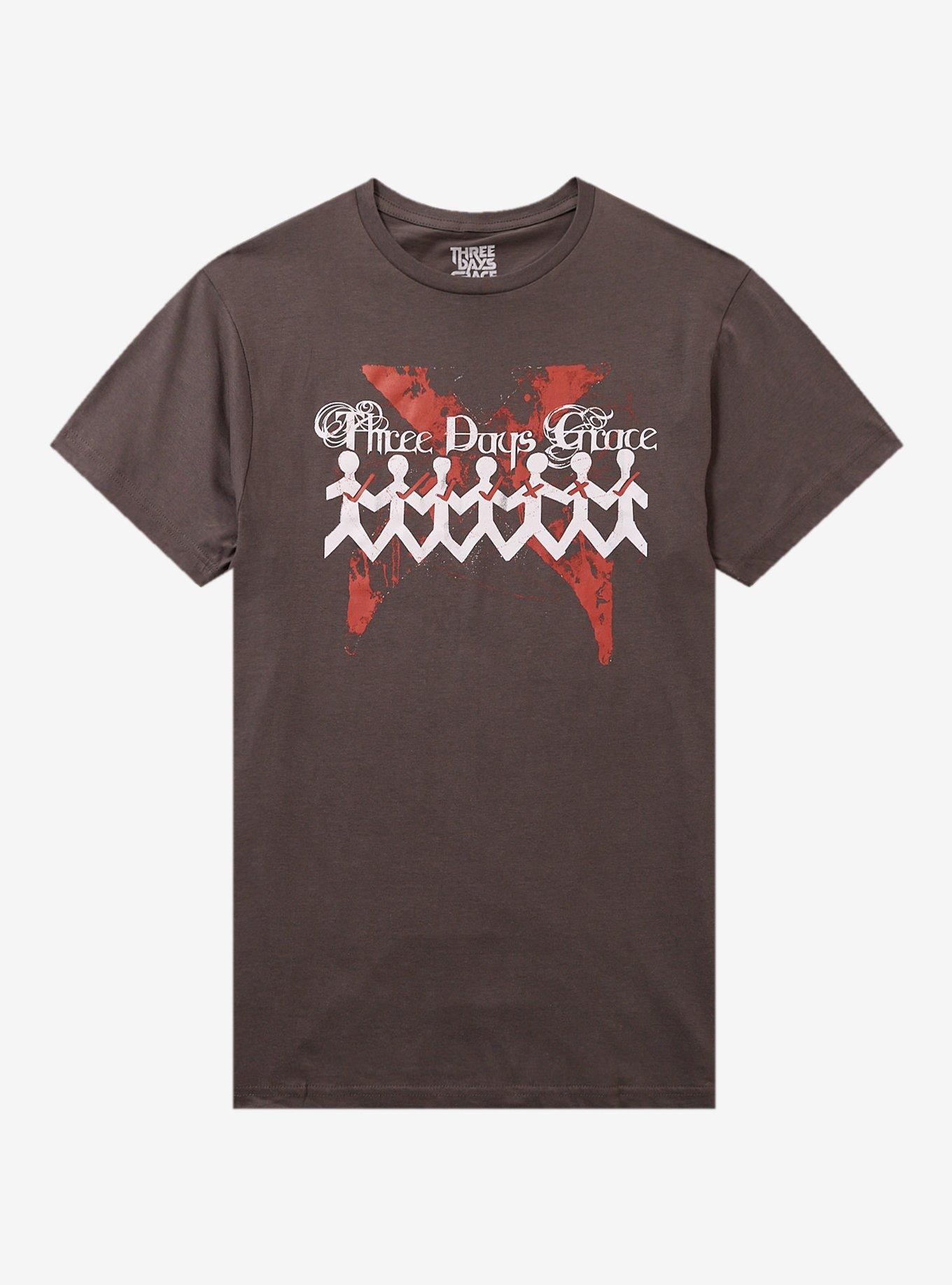 Three Days Grace One-X Album Cover T-Shirt, , hi-res
