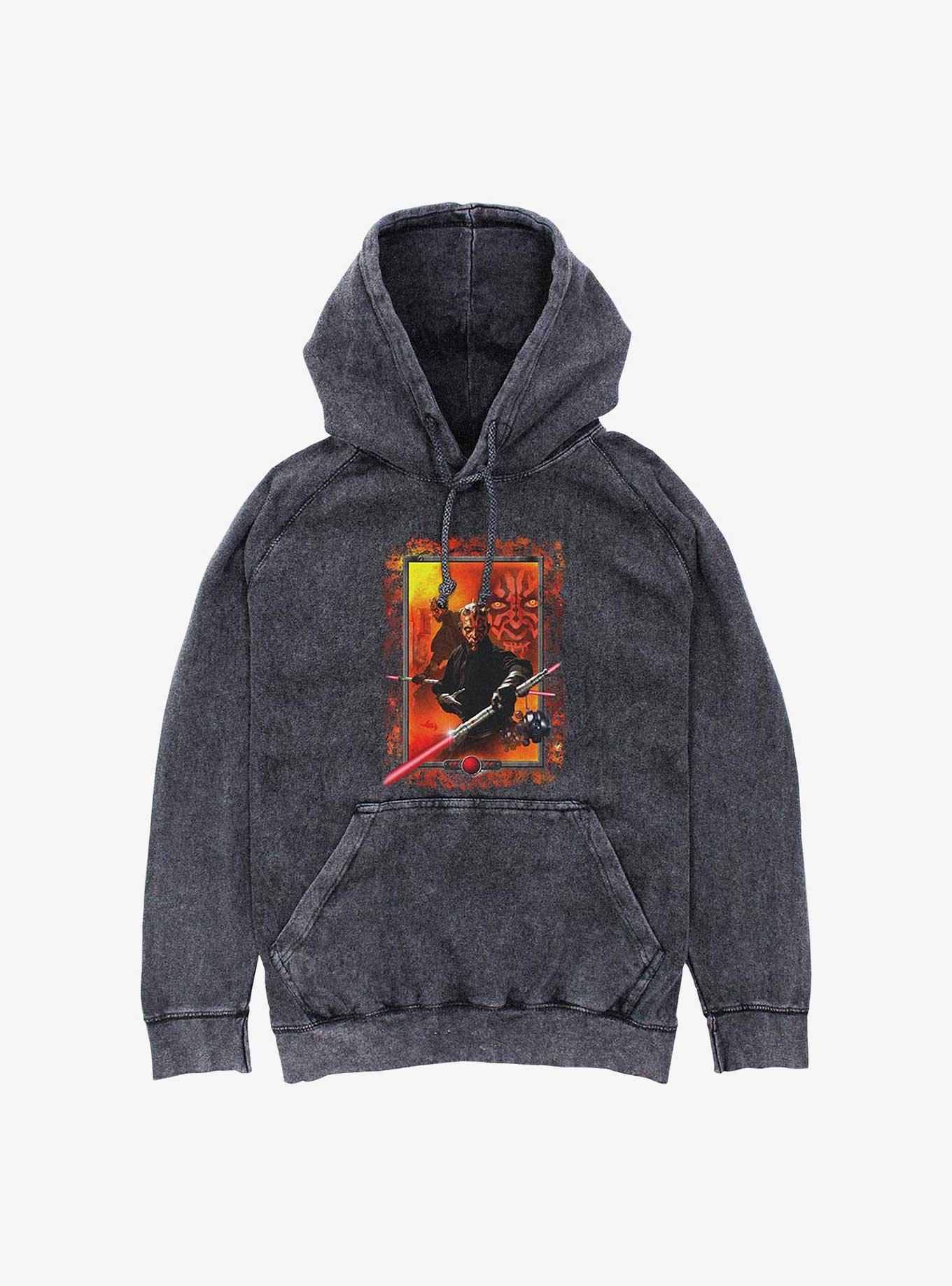 Star Wars Maul Frame Mineral Wash Hoodie, , hi-res
