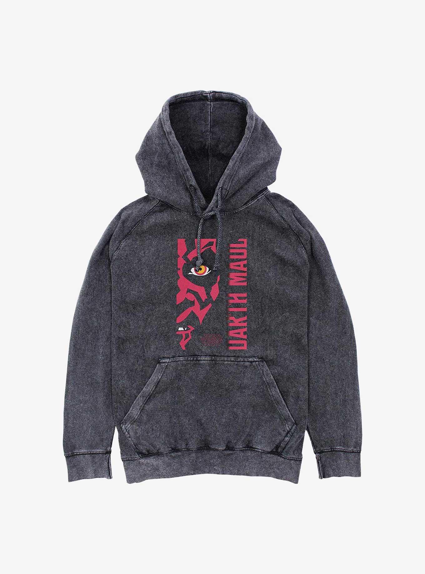 Star Wars Darth Maul Profile Mineral Wash Hoodie, , hi-res