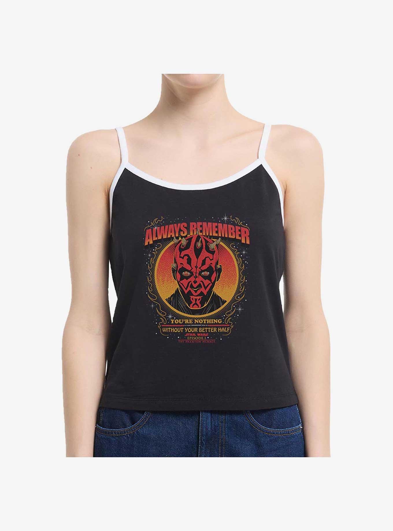 Star Wars Always Remember Girls Cami, BLACK, hi-res