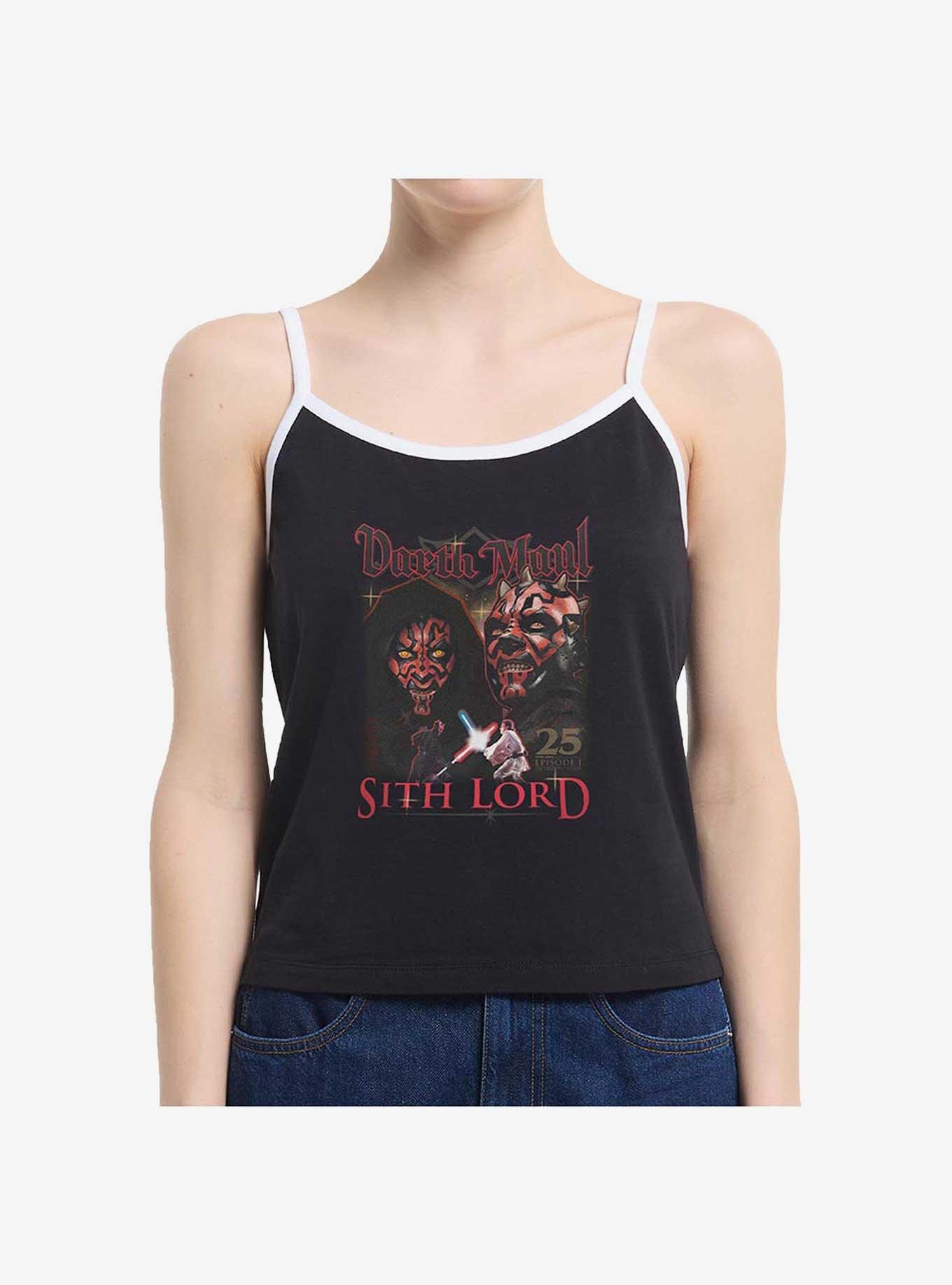 Star Wars Maul Rap Girls Cami, BLACK, hi-res