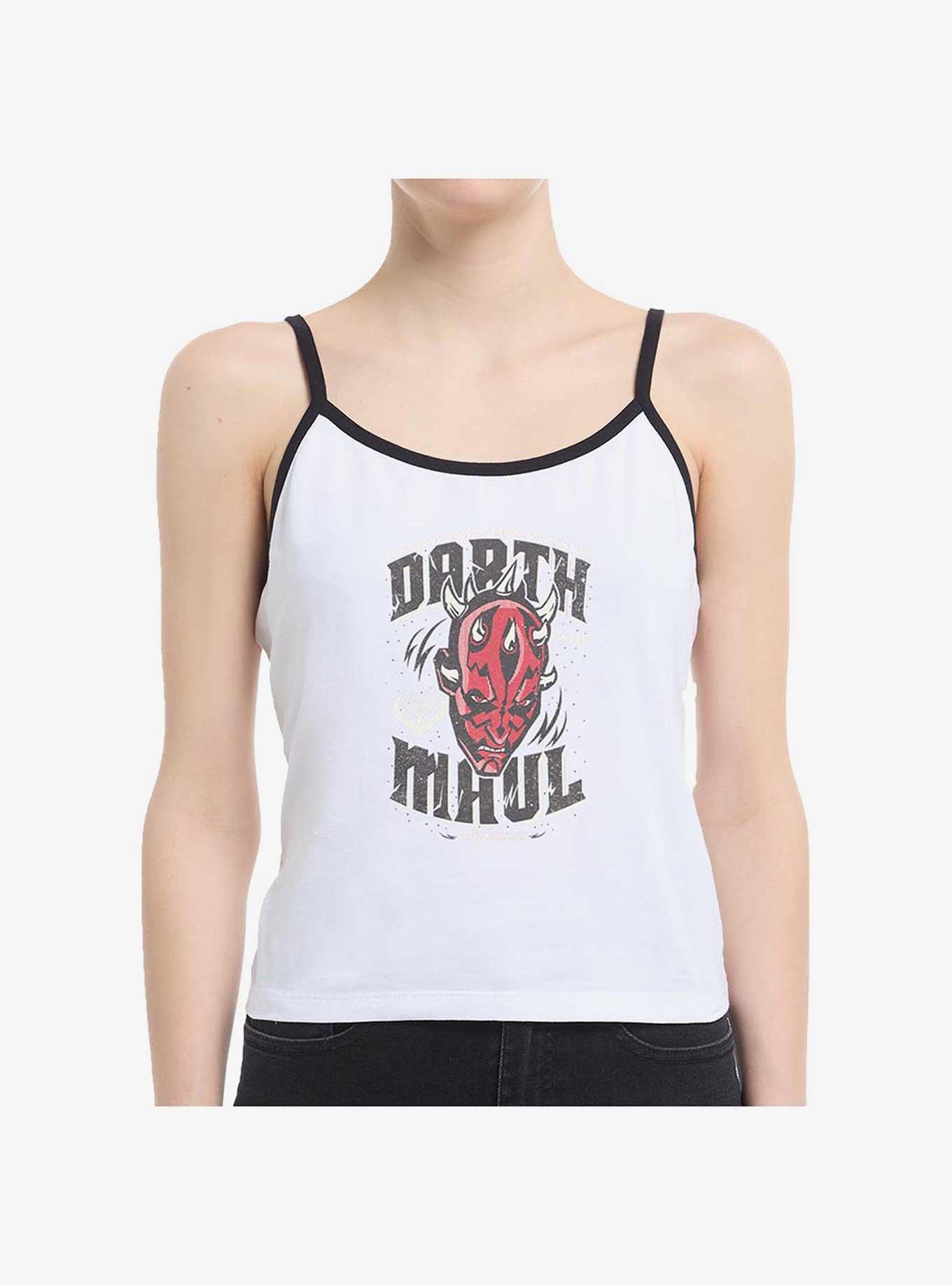 Star Wars The Clone Wars Darth Maul Girls Cami, WHITE, hi-res