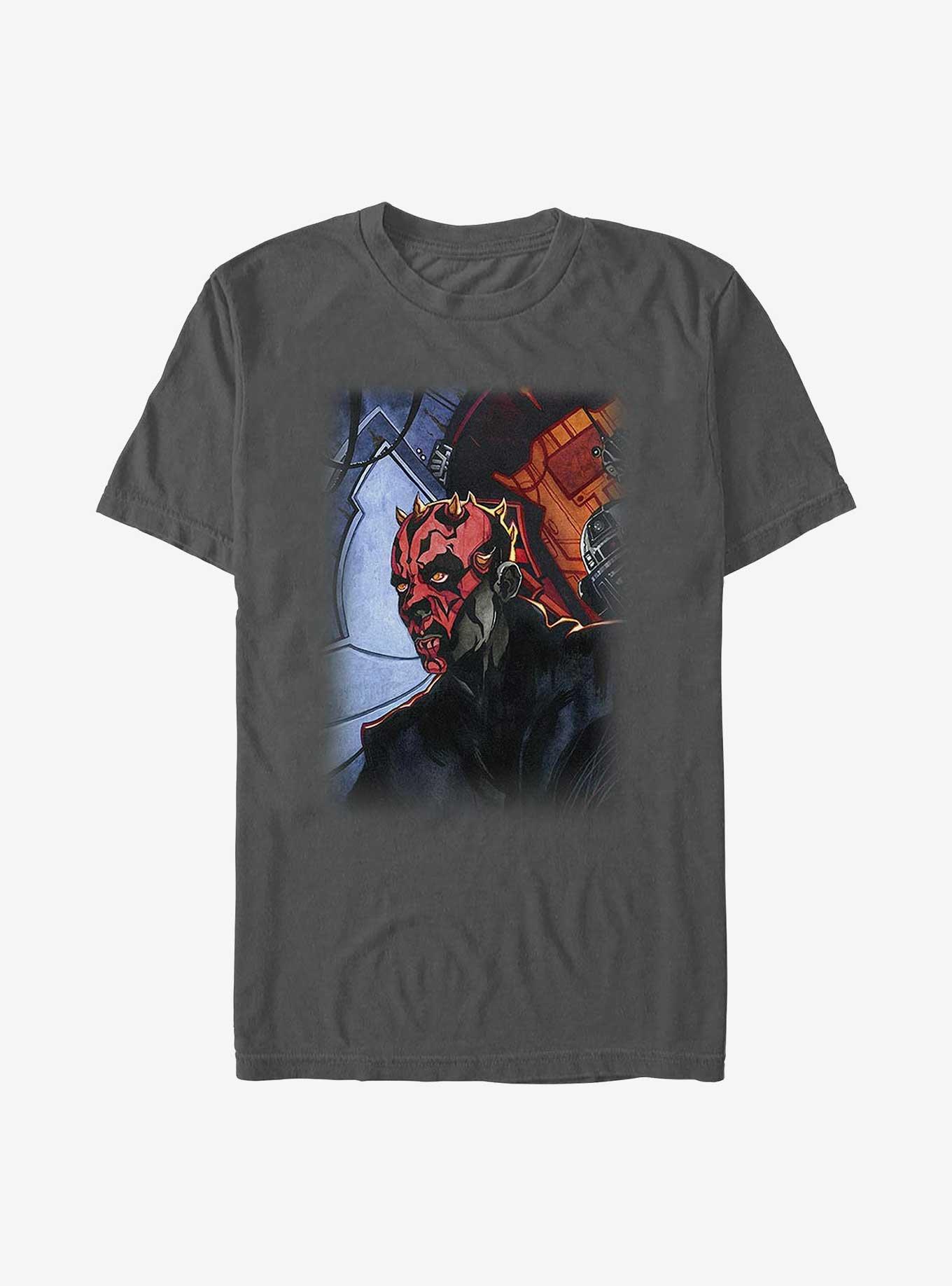 Star Wars Maul Returns Garment-Dyed T-Shirt, GRAPHITE, hi-res