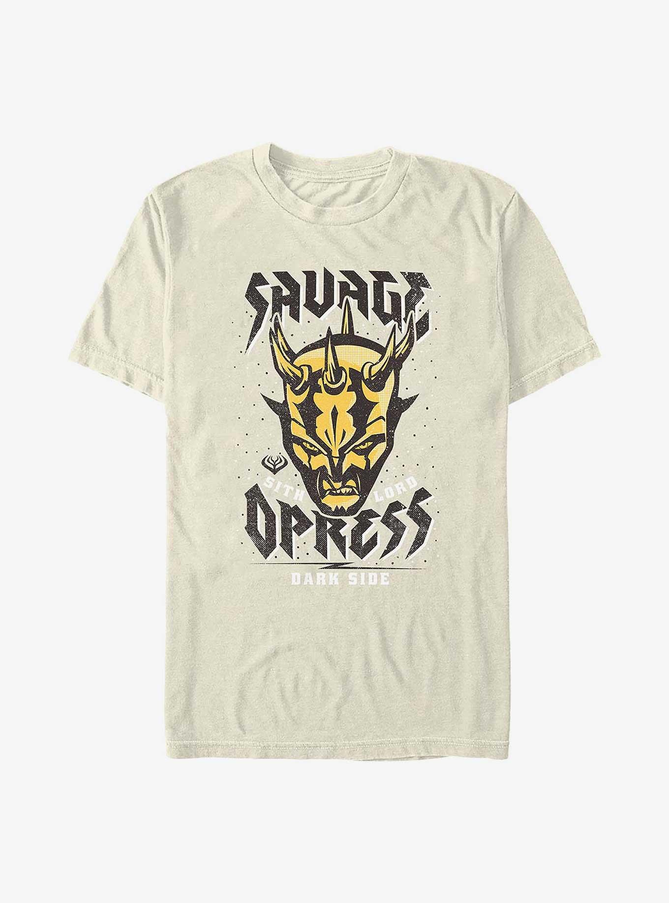 Star Wars: The Clone Wars Savage Garment-Dyed T-Shirt, IVORY, hi-res
