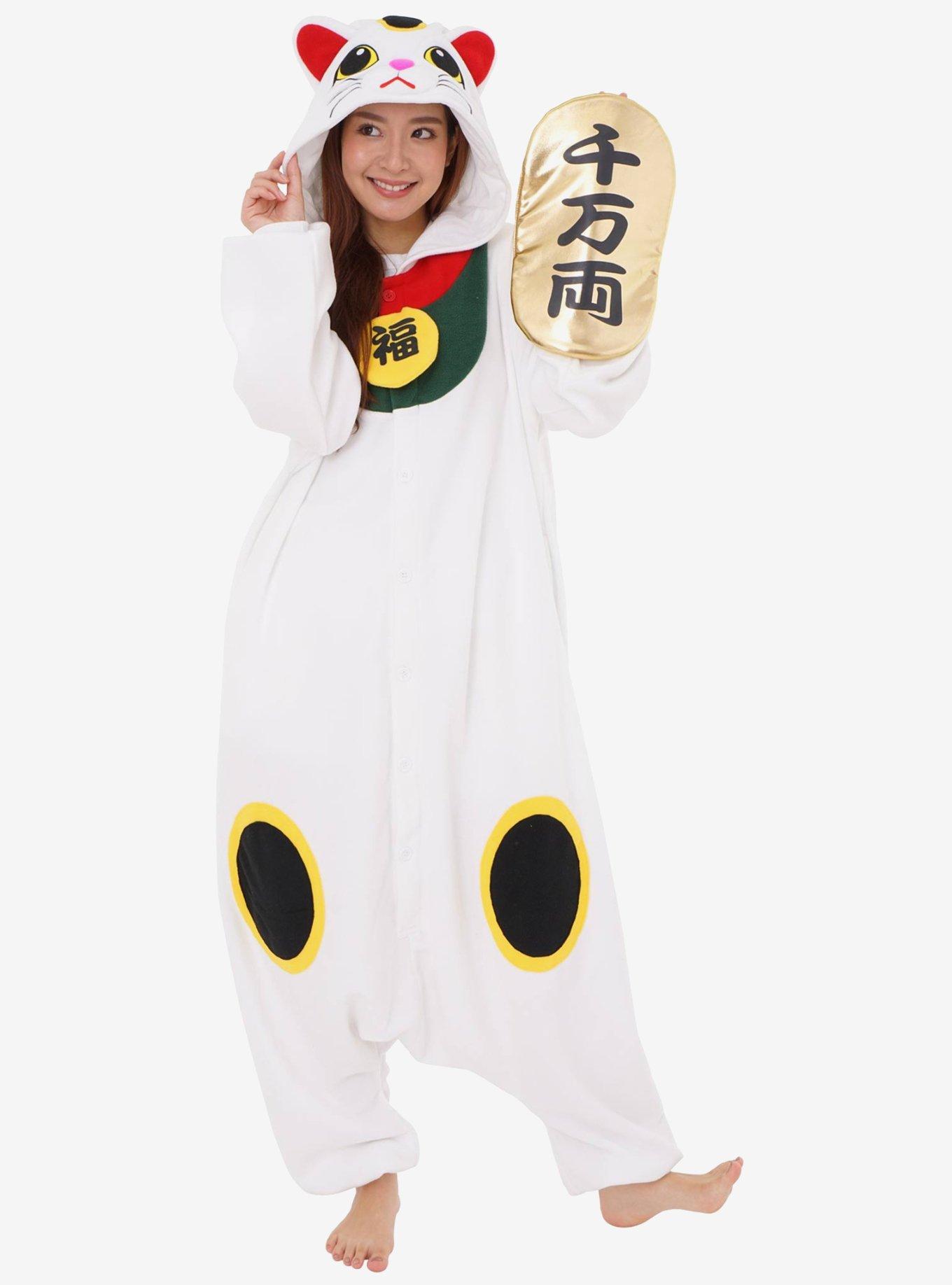 Lucky Cat Kigurumi, , hi-res