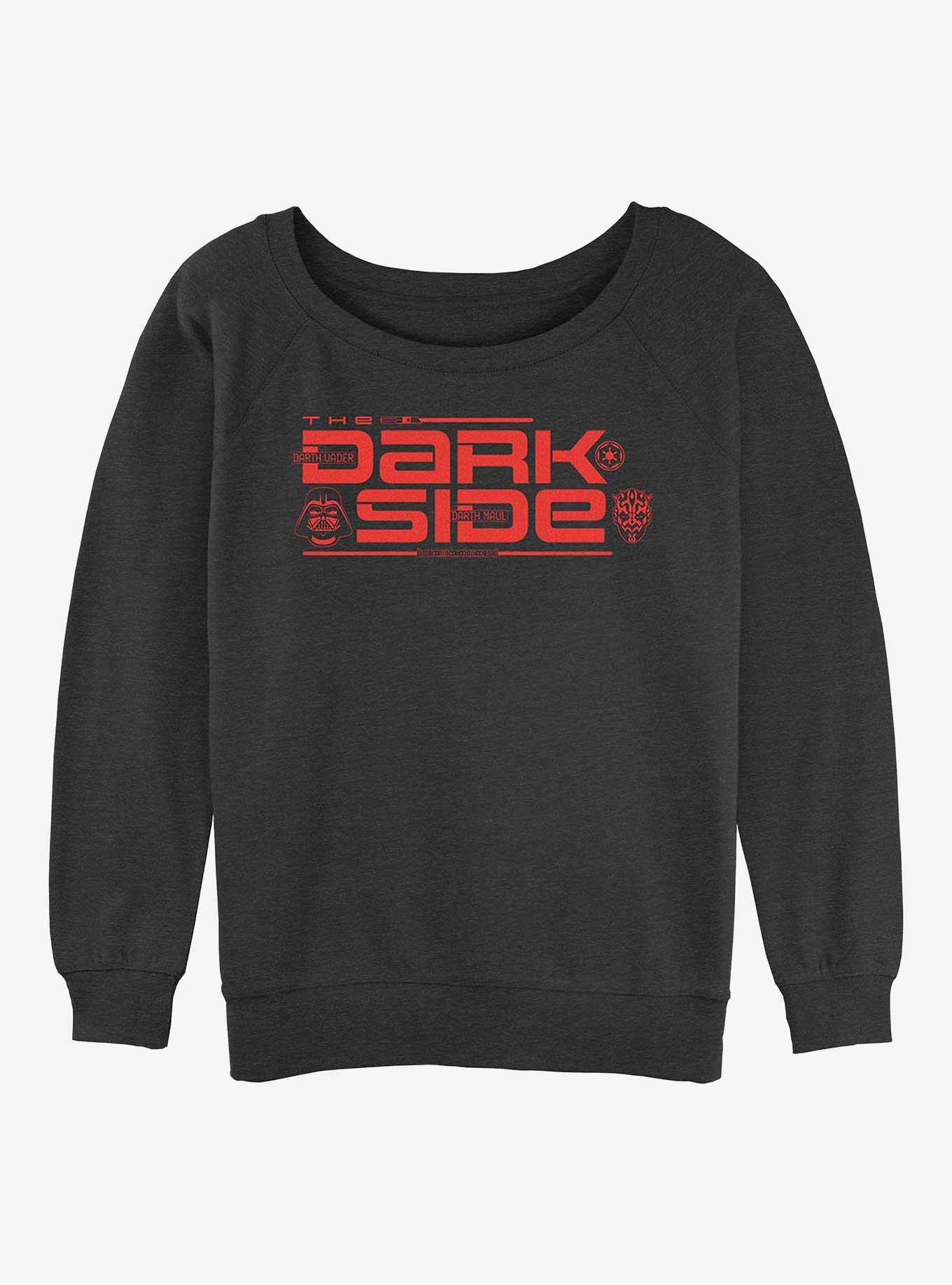 Star Wars Dark Maul Vader Girls Slouchy Sweatshirt