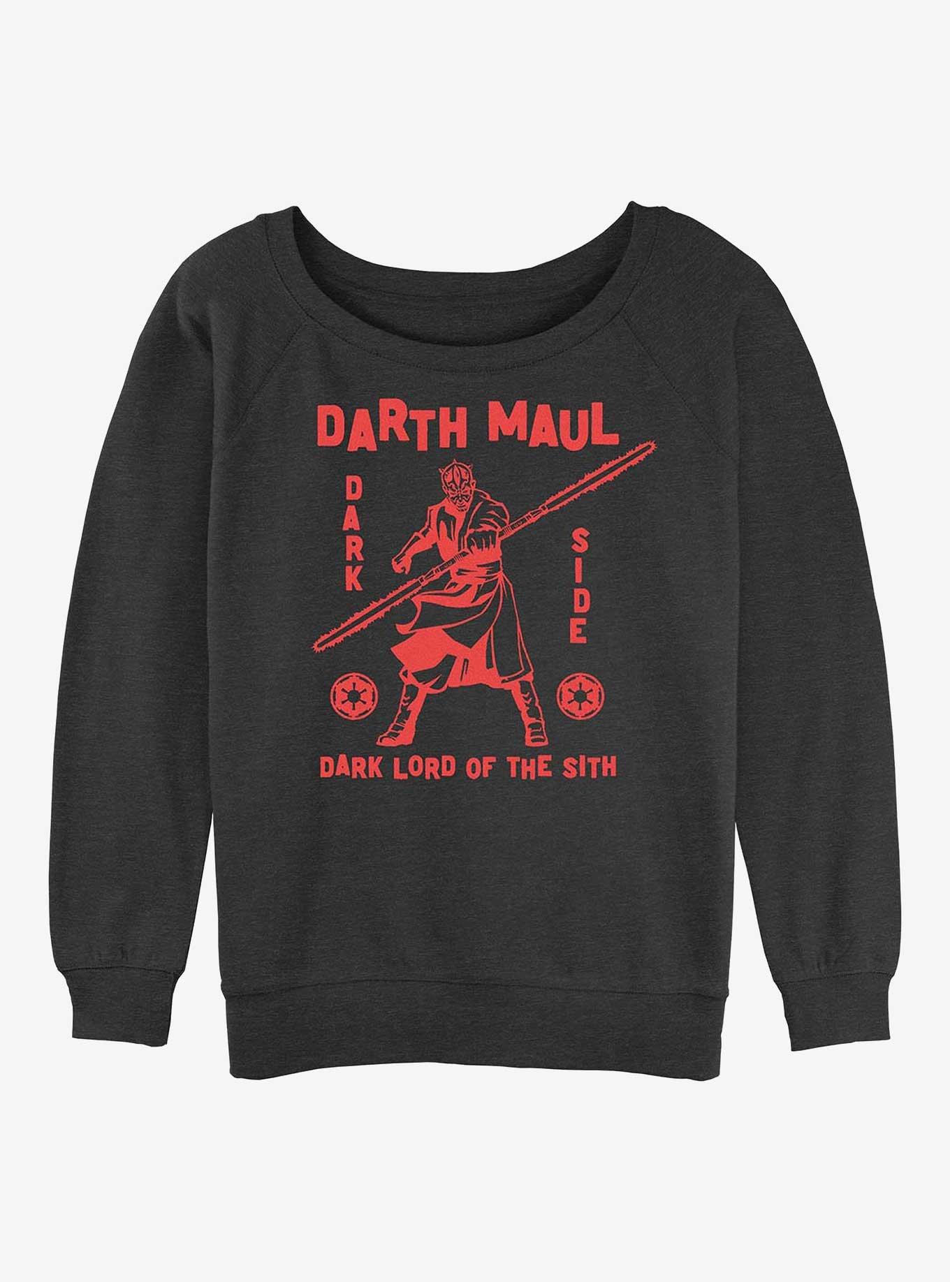Star Wars Maul Brawl Girls Slouchy Sweatshirt