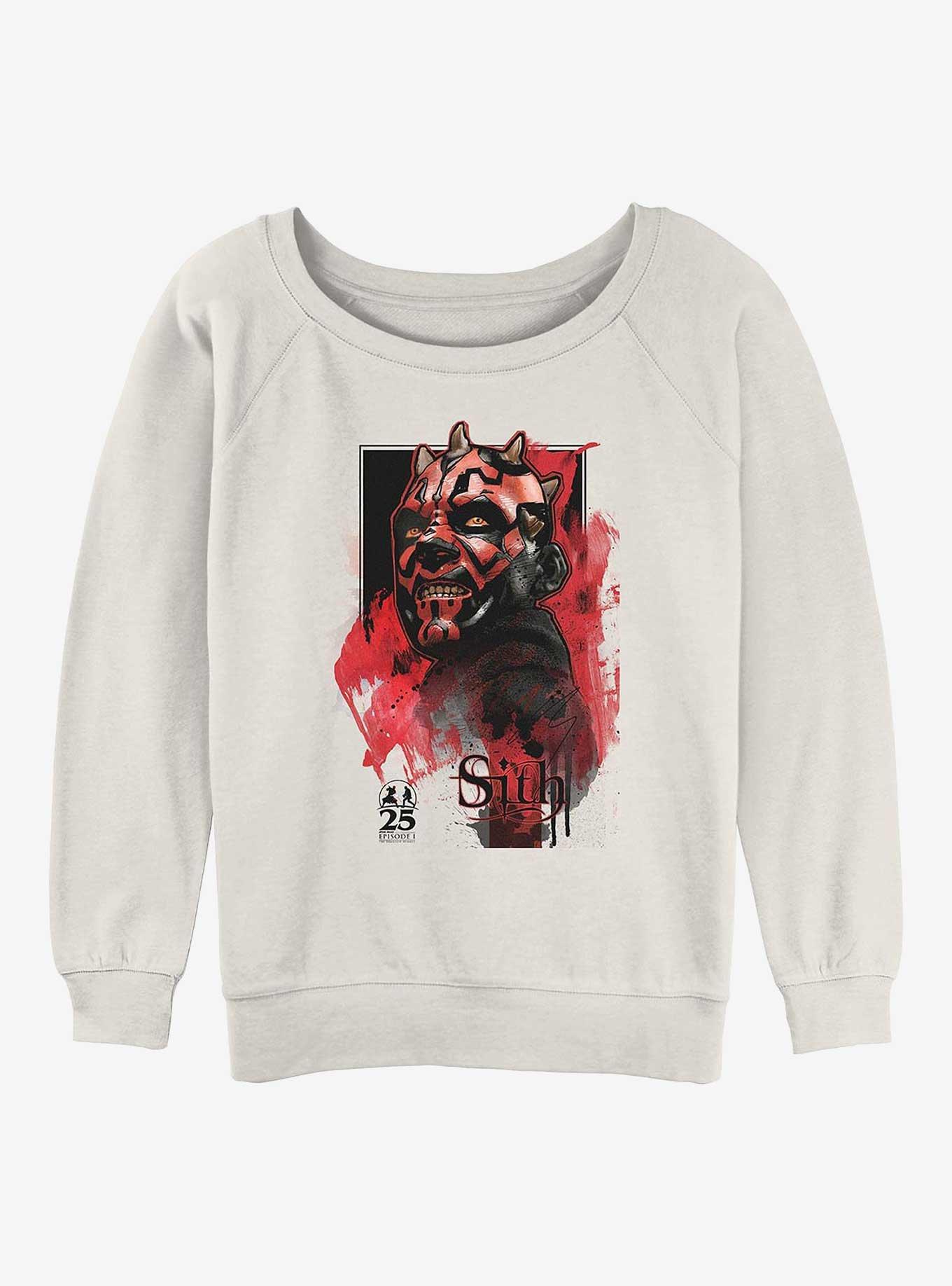 Star Wars Sith Maul Girls Slouchy Sweatshirt, , hi-res