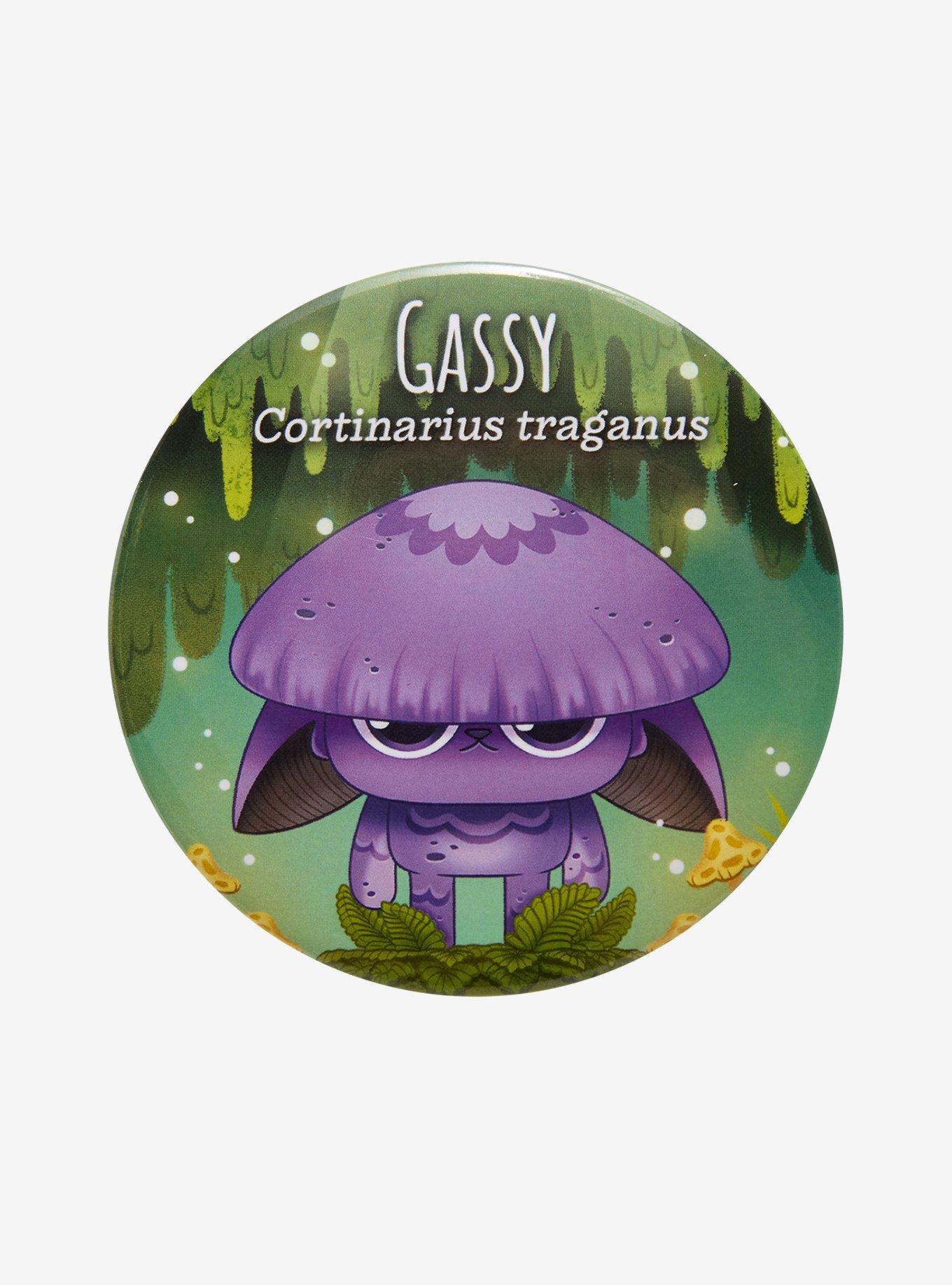 Kaleidos Creative Capkins Gassy 3 Inch Button, , hi-res