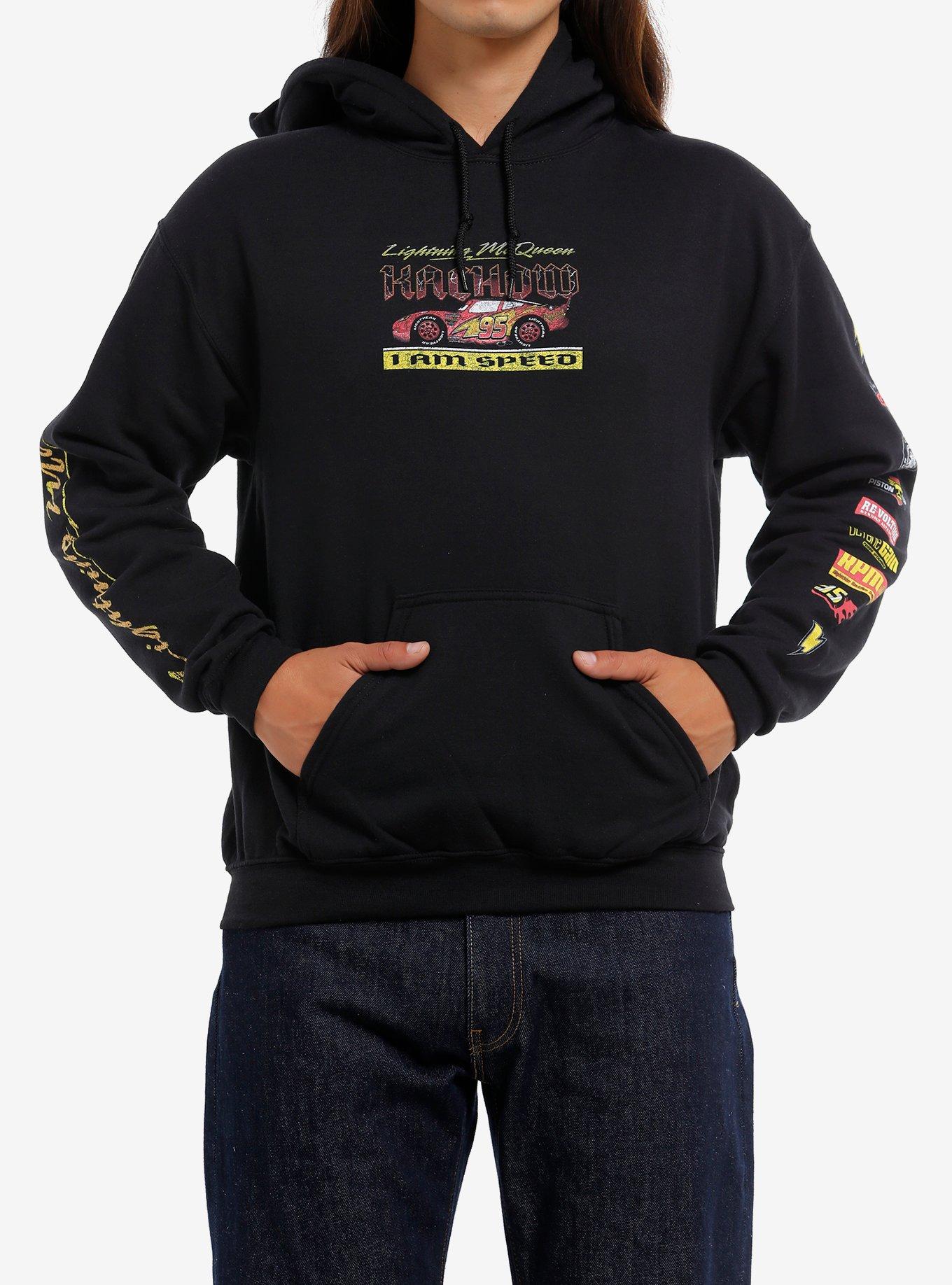 Disney Pixar Cars Race Logos Hoodie, , hi-res