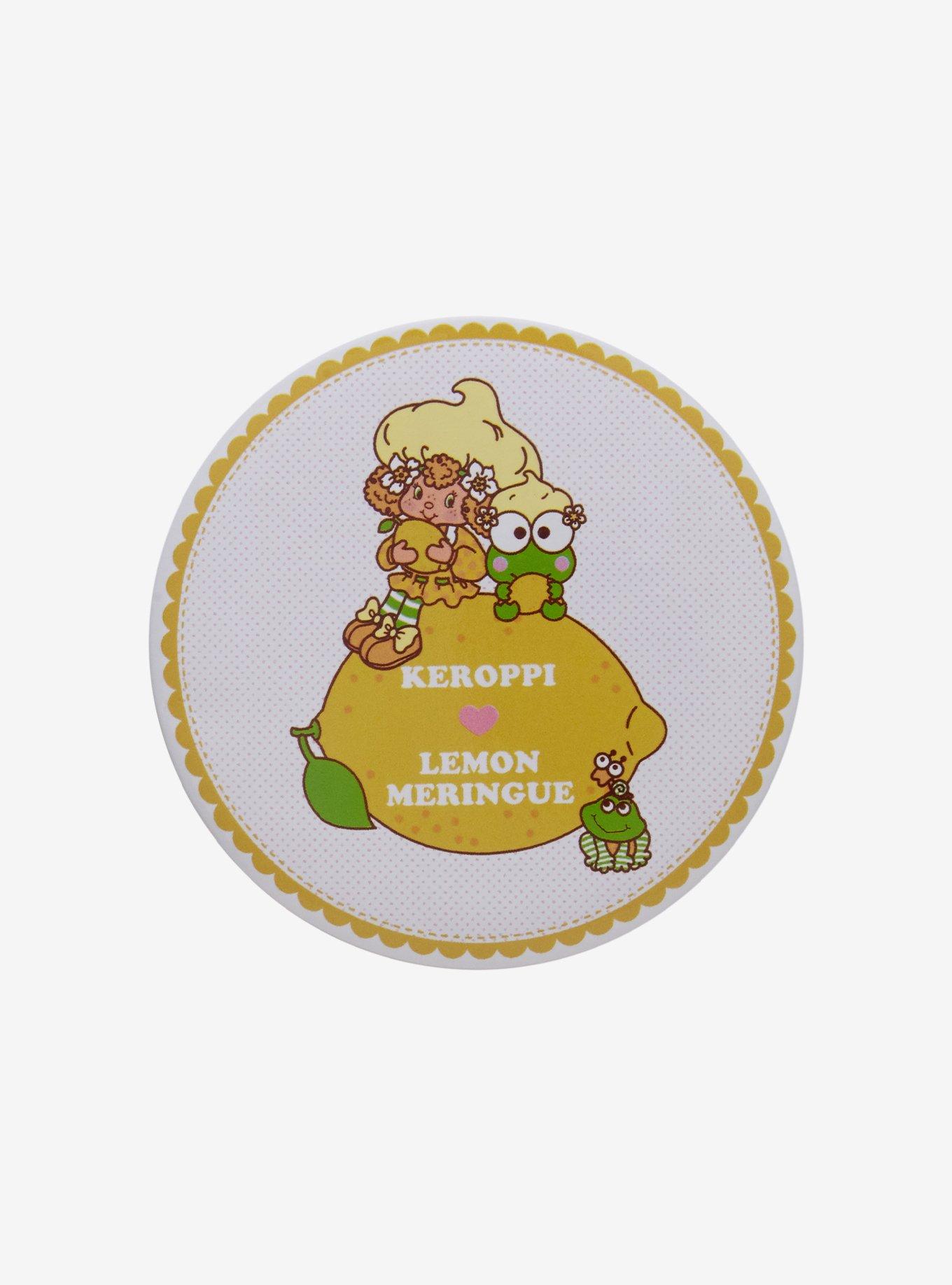Strawberry Shortcake X Hello Kitty And Friends Keroppi & Lemon Meringue 3 Inch Button, , hi-res