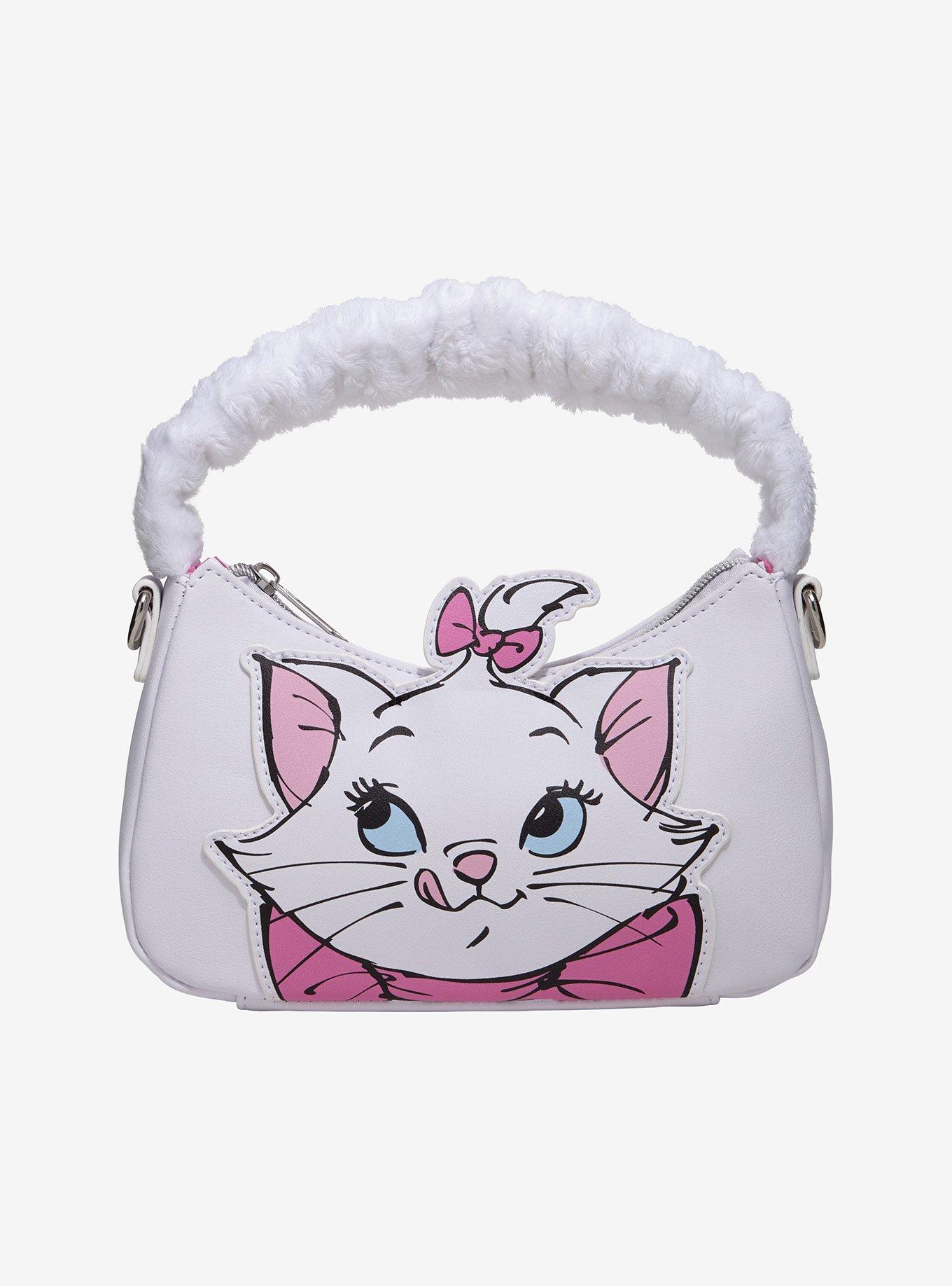 Loungefly Disney The Aristocats Marie Fuzzy Handle Crossbody Bag, , hi-res