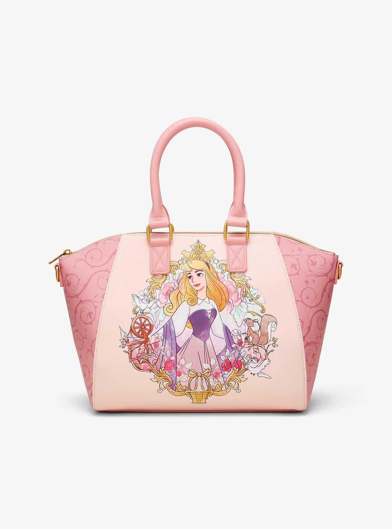 Loungefly Disney Sleeping Beauty Icon Frame Satchel Bag, , hi-res