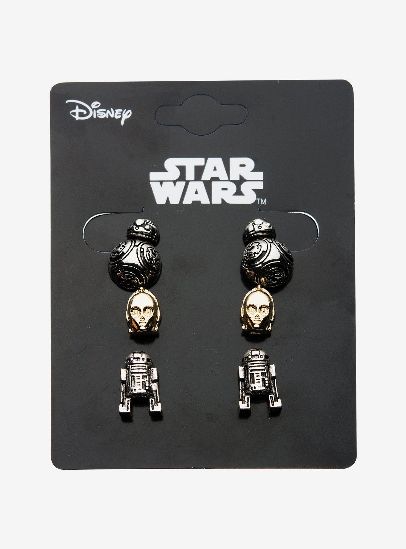 Star Wars Droids Stud Earring Set, , hi-res
