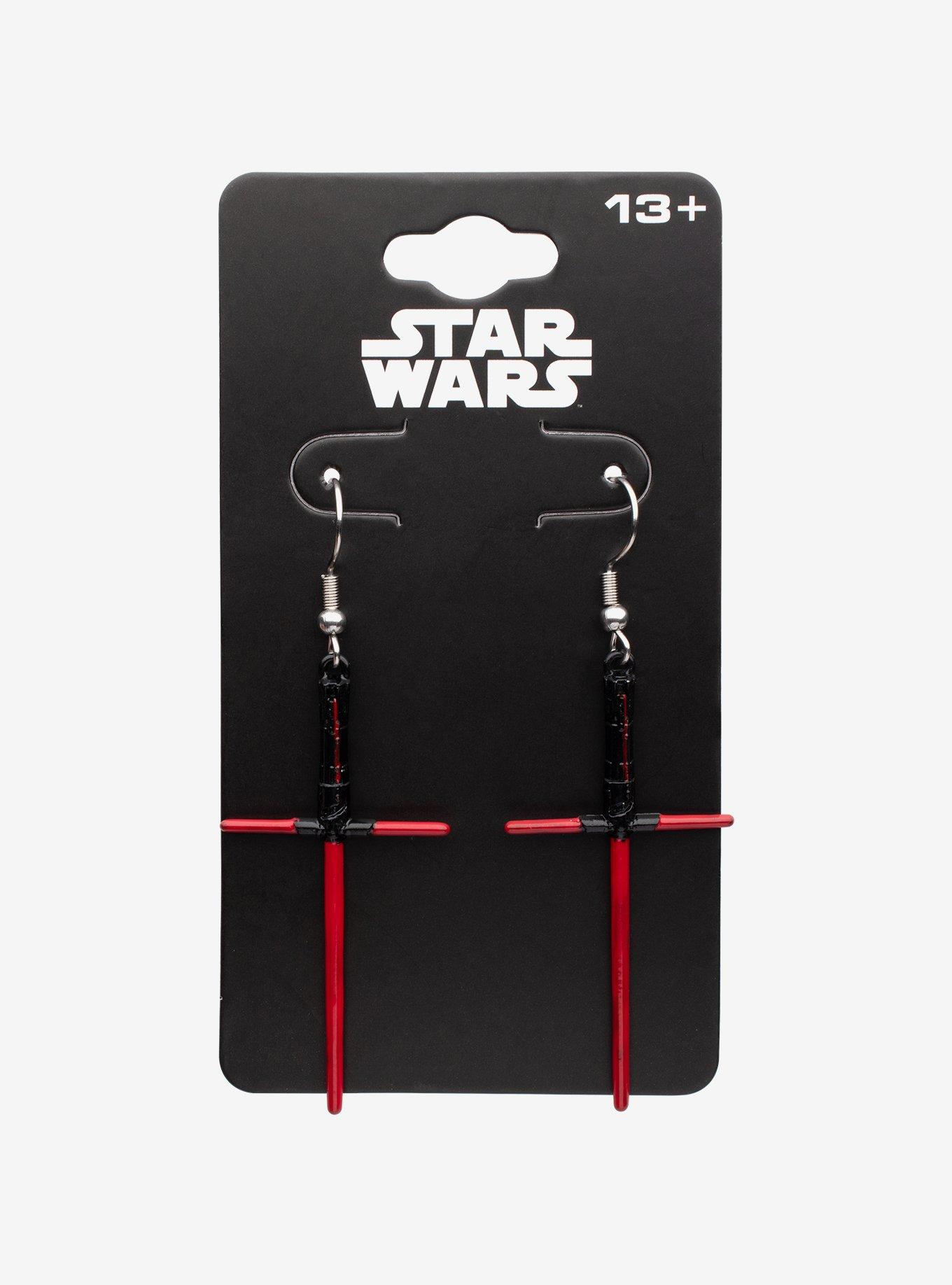 Star Wars Kylo Ren Lightsaber Drop Earrings, , hi-res