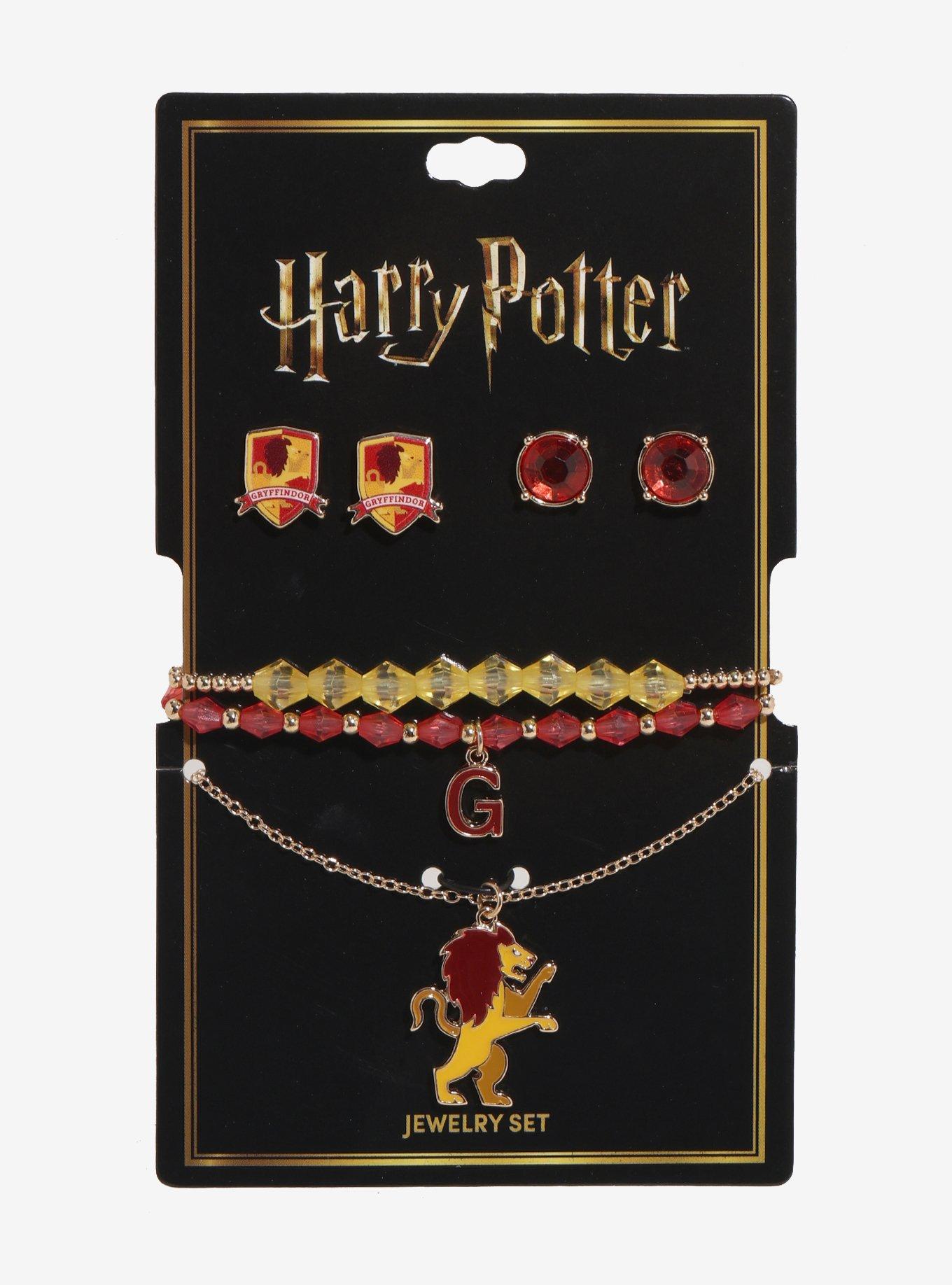 Harry Potter Gryffindor Jewelry Set, , hi-res