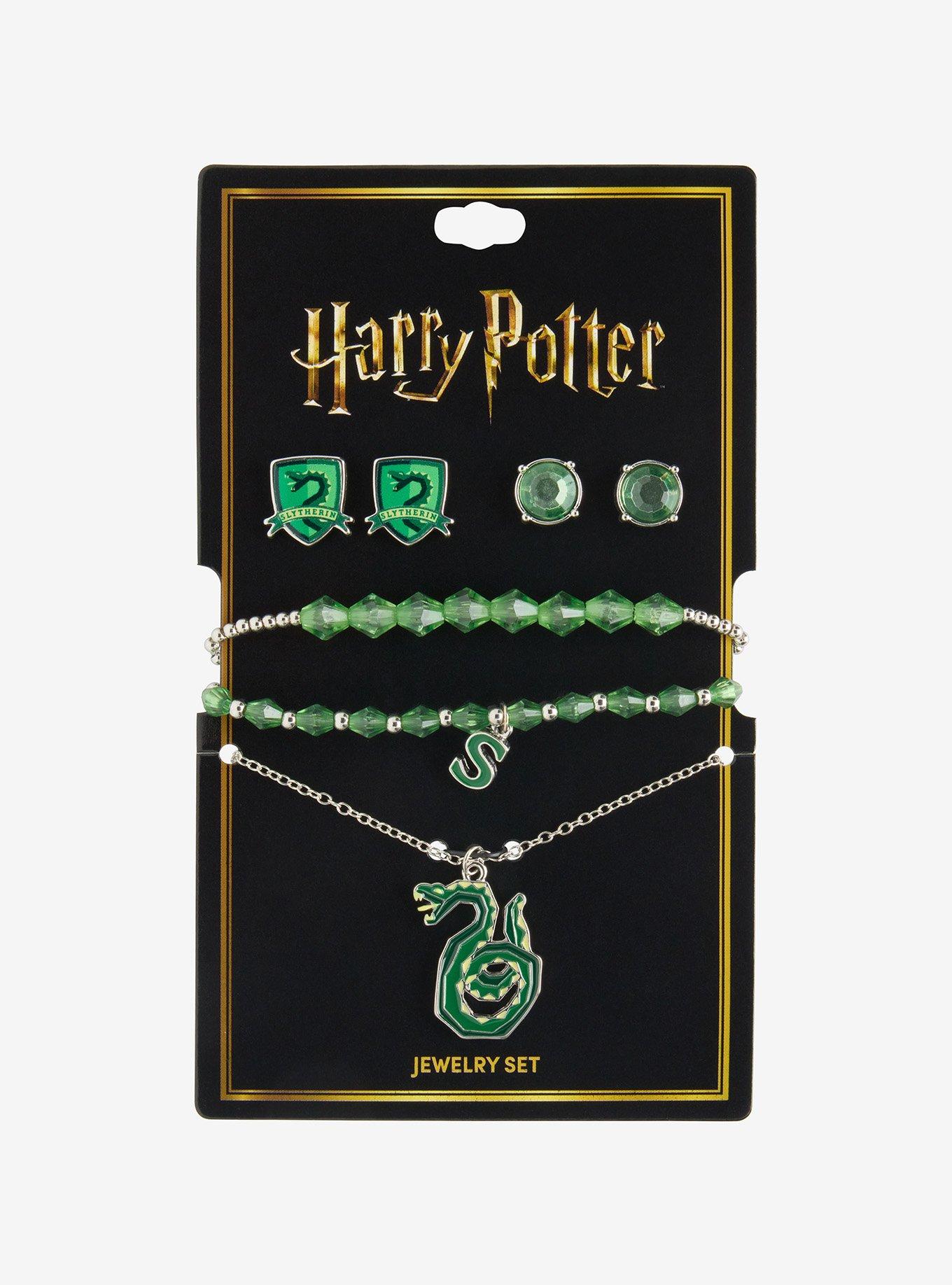 Harry Potter Slytherin Jewelry Set, , hi-res