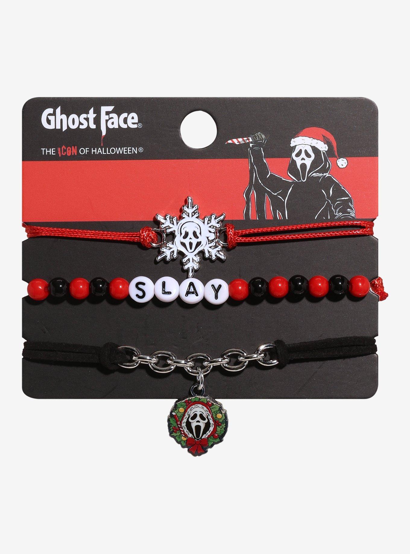 Ghost Face Holiday Bracelet Set, , hi-res