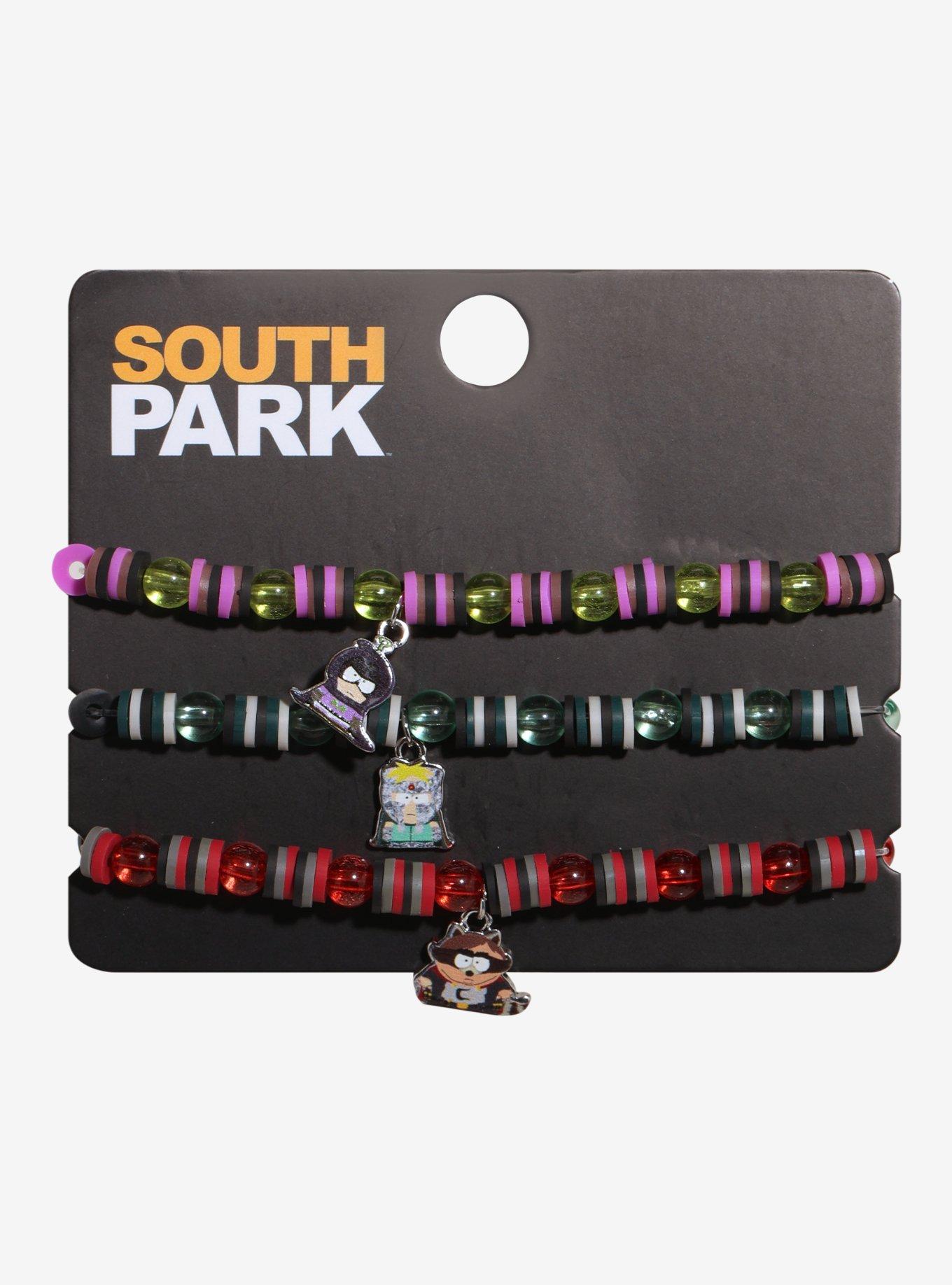 South Park Superhero Character Bead Bracelet Set, , hi-res