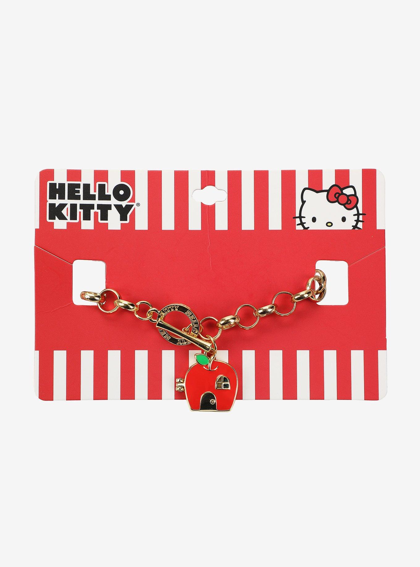 Hello Kitty Apple House Locket Bracelet, , hi-res