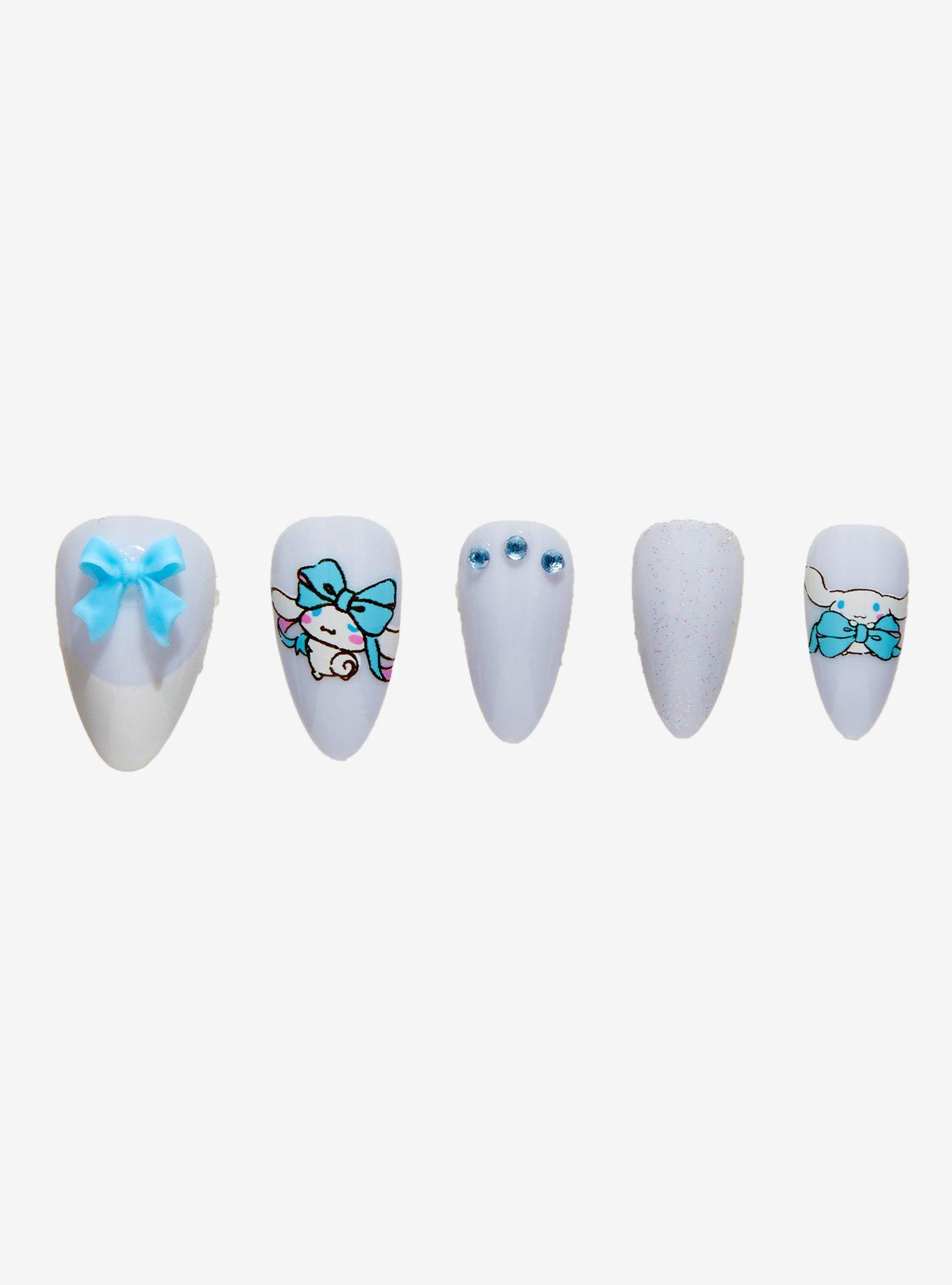 Sanrio Cinnamoroll Press On Nail Set — BoxLunch Exclusive, , hi-res