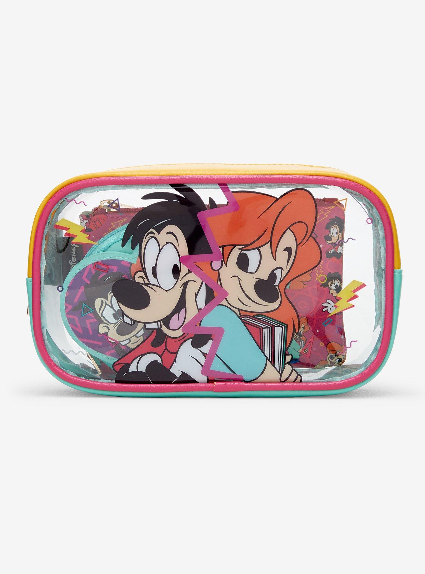 Disney A Goofy Movie Max and Roxanne Cosmetic Bag Set - BoxLunch Exclusive, , hi-res