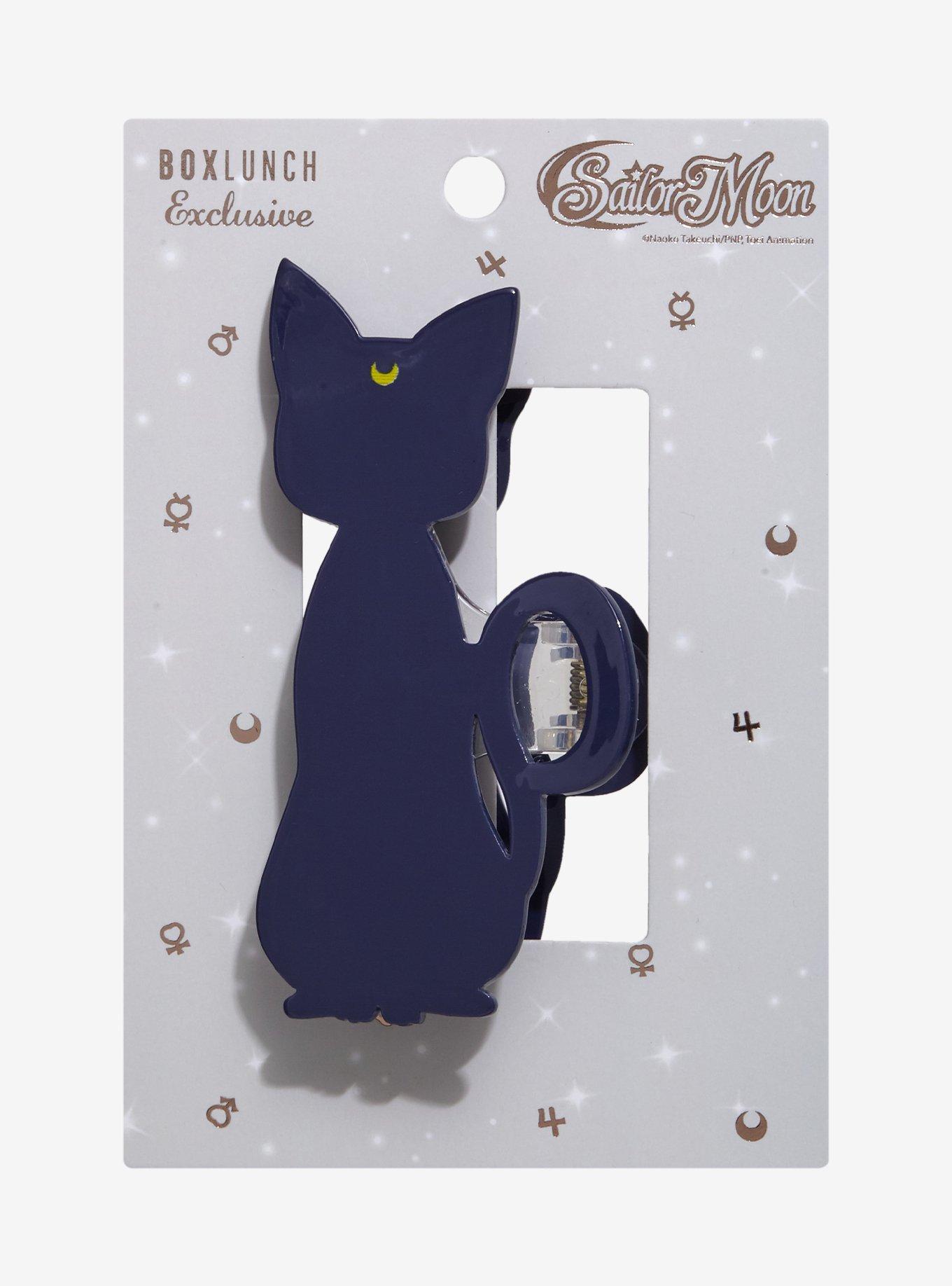 Sailor Moon Luna Silhouette Figural Claw Clip - BoxLunch Exclusive, , hi-res