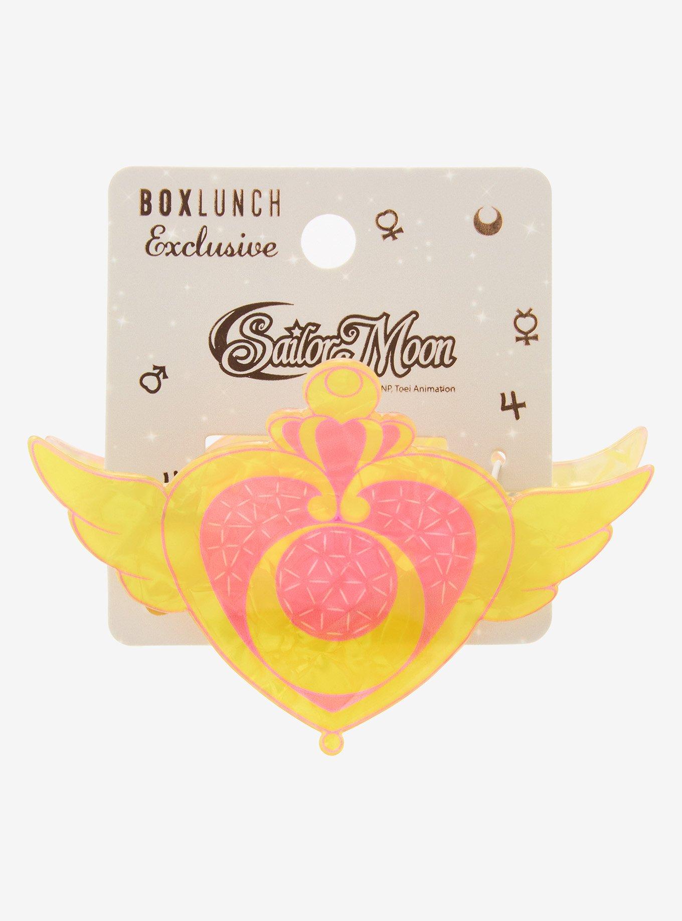 Sailor Moon Heart Figural Claw Clip — BoxLunch Exclusive, , hi-res