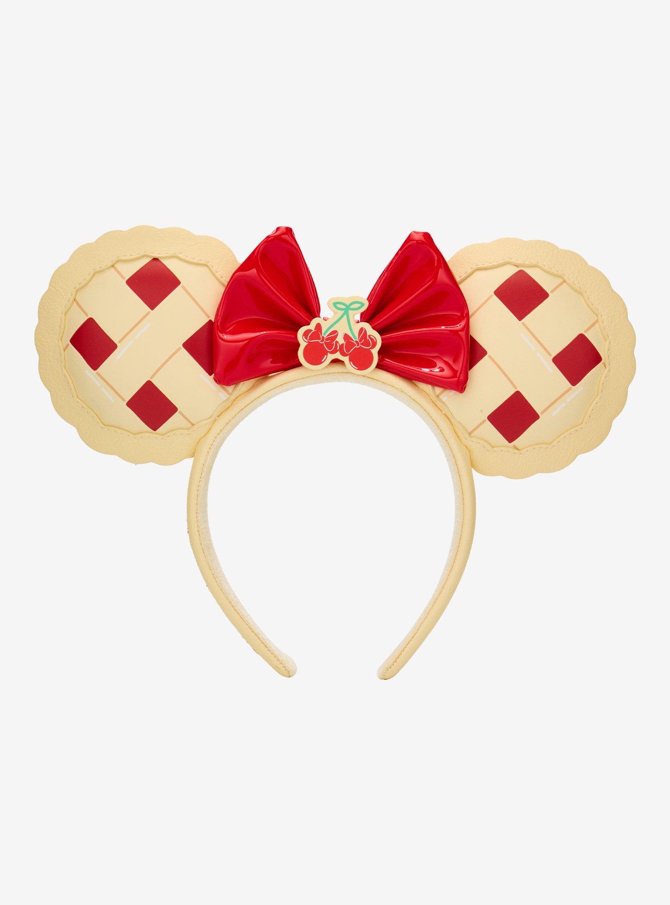 3-Piece Set, Mickey & Minnie Picnic with Pie Ear Headband Coming Soon! These Loungefly Picnic Pie Ears (and collection  main image 3