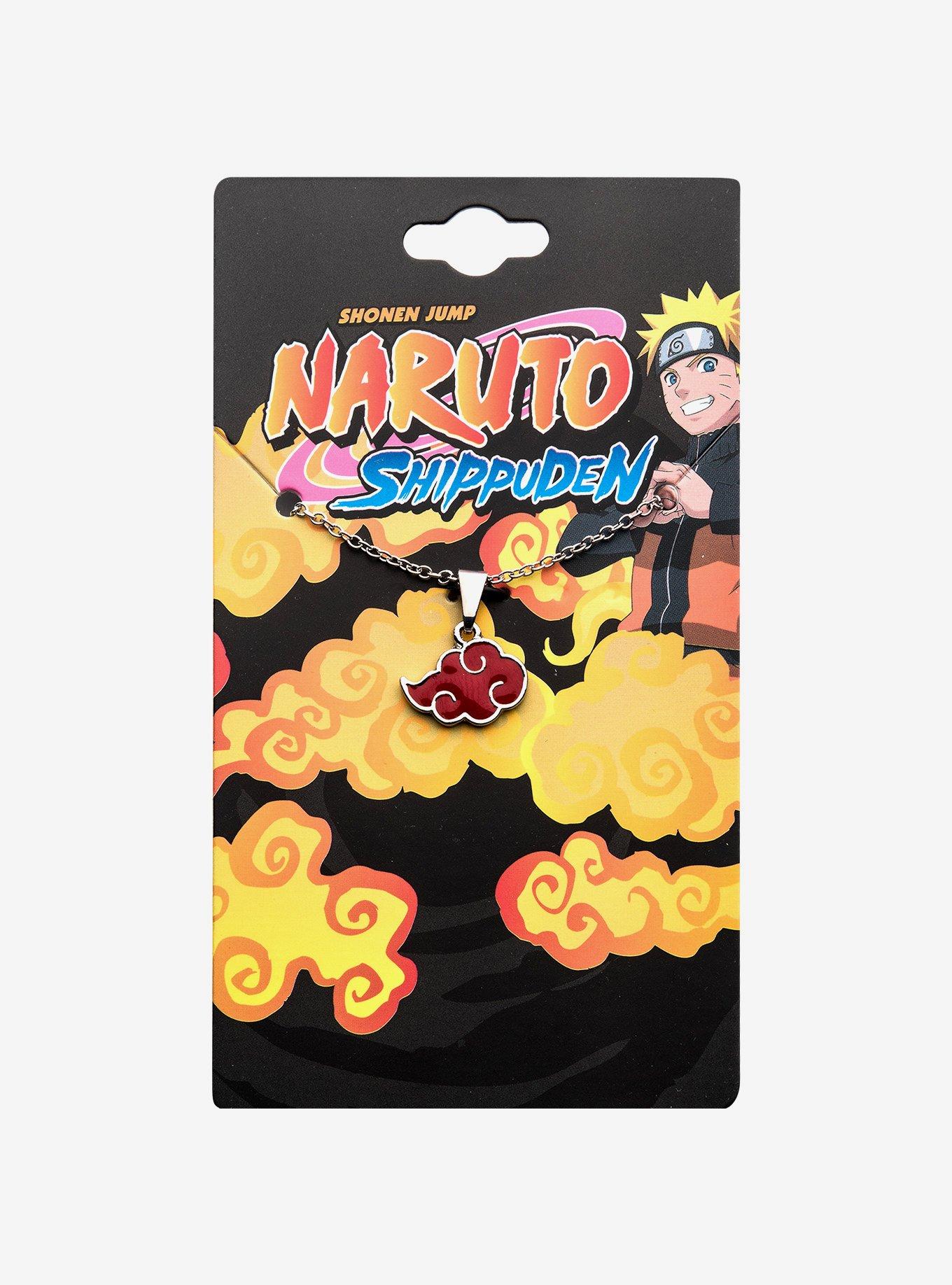 Naruto Shippuden Akatsuki Cloud Pendant Necklace, , hi-res