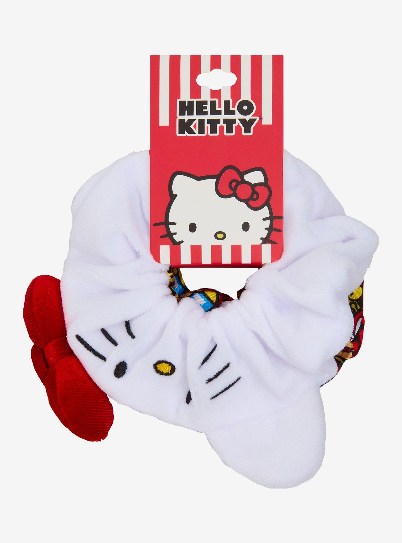 Hello Kitty Figural Hair Scrunchie Set, , hi-res