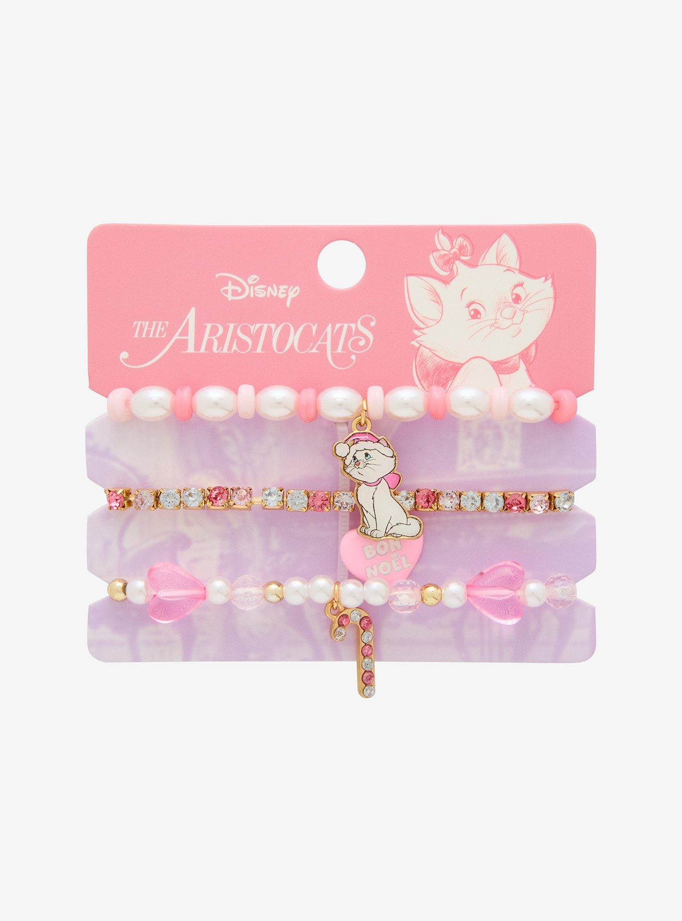Disney The Aristocats Marie Holiday Bracelet Set, , hi-res