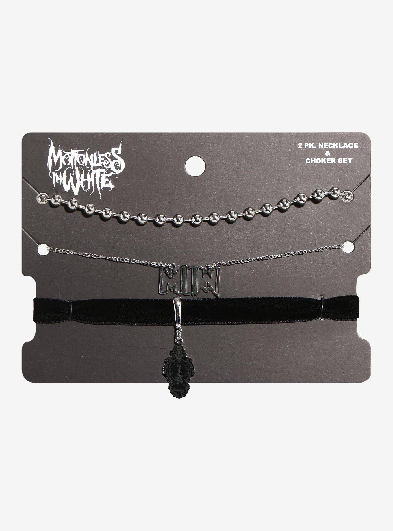 Motionless In White Necklace Set, , hi-res