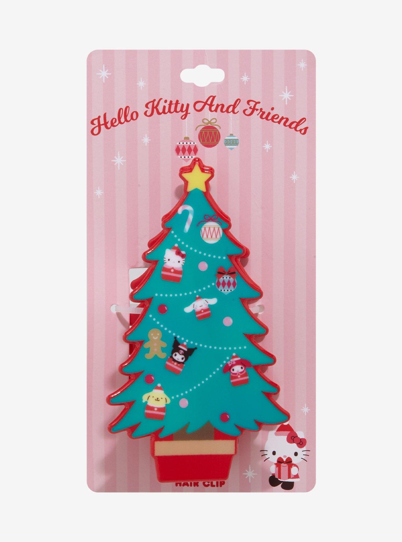Hello Kitty And Friends Christmas Tree Claw Hair Clip, , hi-res