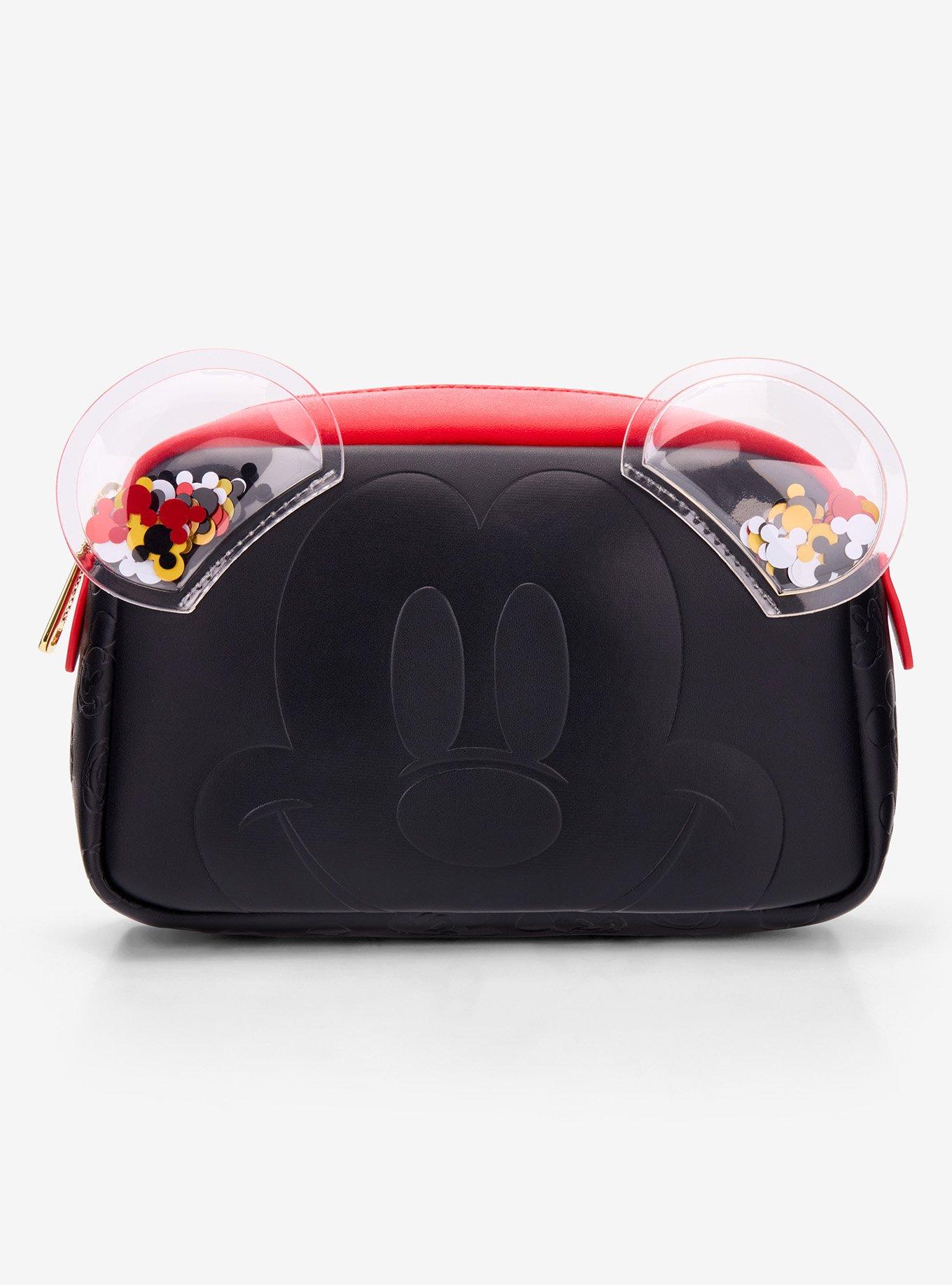 Loungefly Disney Mickey Mouse Confetti Cosmetic Bag &mdash; BoxLunch Exclusive, , hi-res