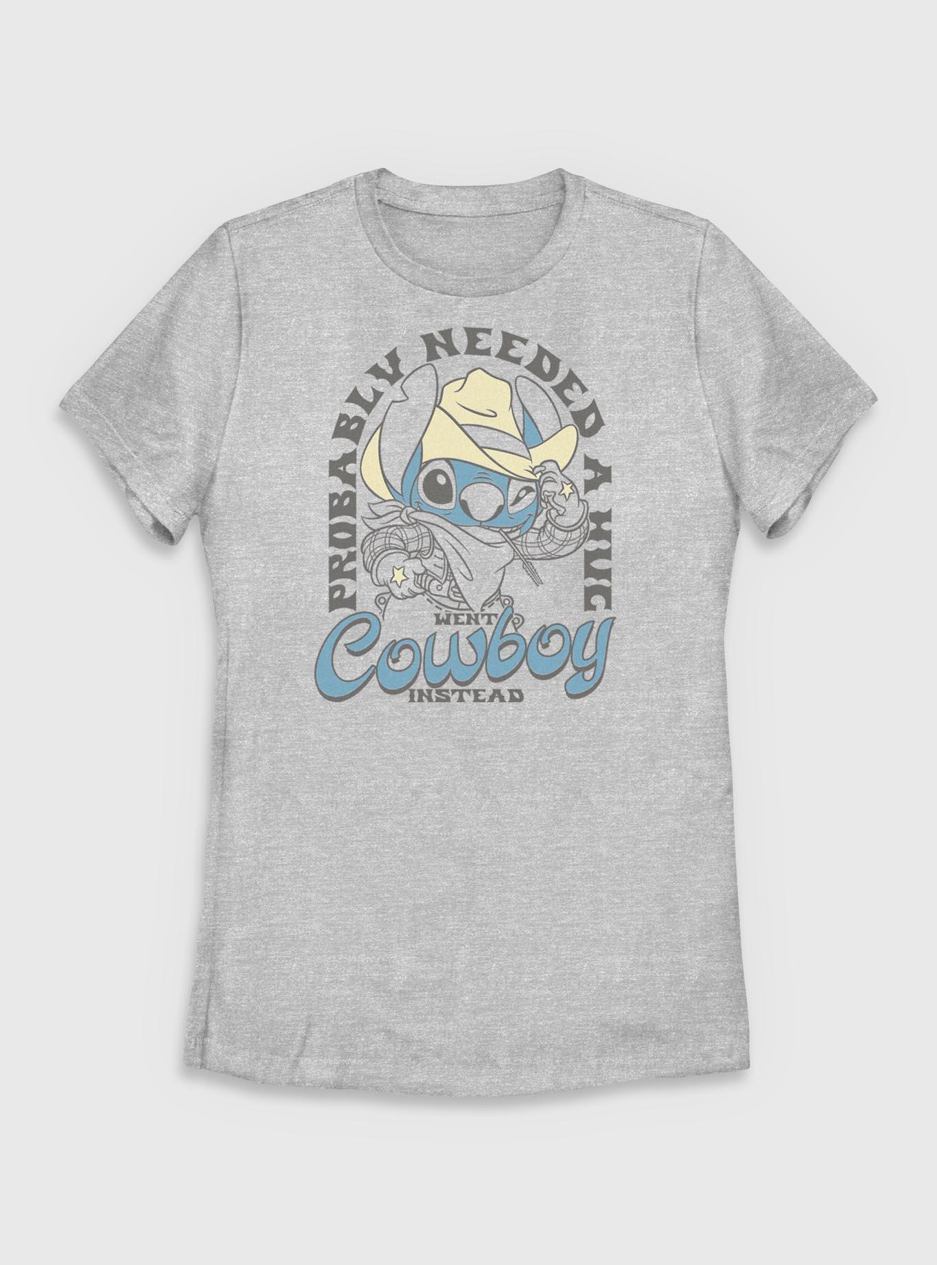 Disney Lilo & Stitch Went Cowboy Womens T-Shirt, , hi-res