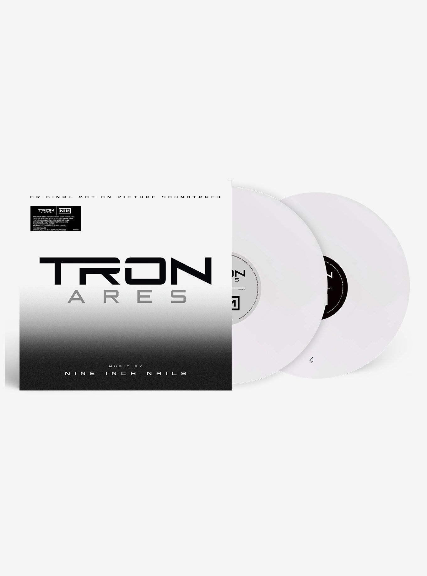 TRON: Ares X Nine Inch Nails Film Soundtrack (White Opaque) Double Vinyl LP, , hi-res