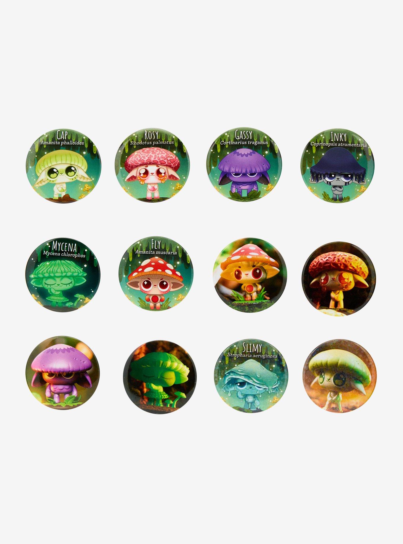 Kaleidos Creative Capkins Blind Bag Button Pin Set, , hi-res