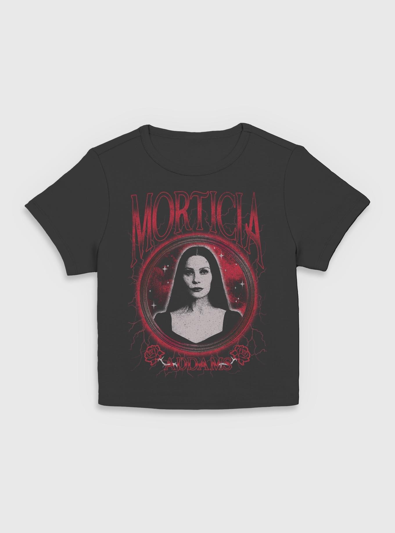 Wednesday Morticia Addams Keeper of Secrets Women Baby T-Shirt BoxLunch Exclusive, , hi-res
