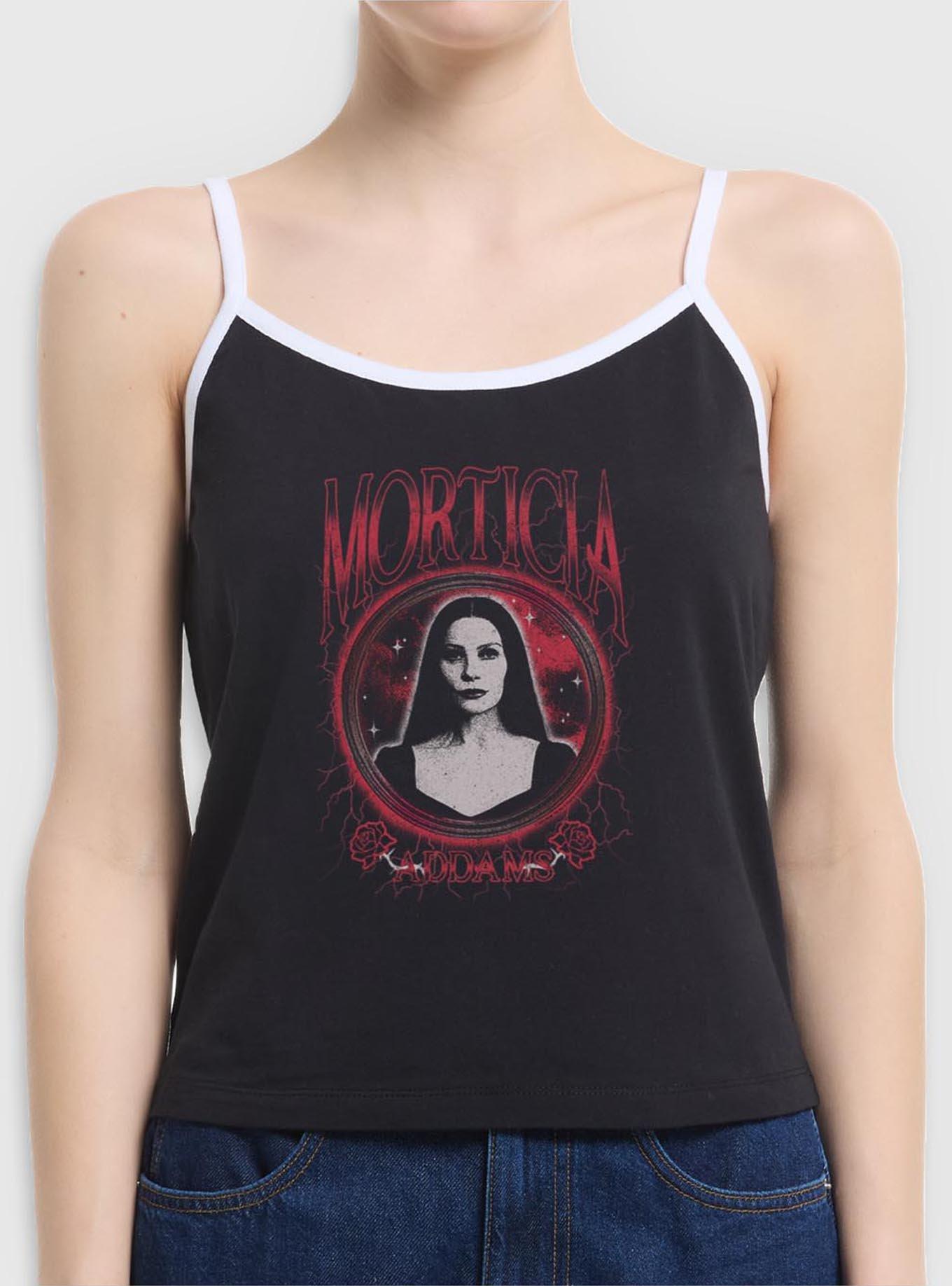 Wednesday Morticia Addams Keeper of Secrets Womens Cami BoxLunch Exclusive, , hi-res