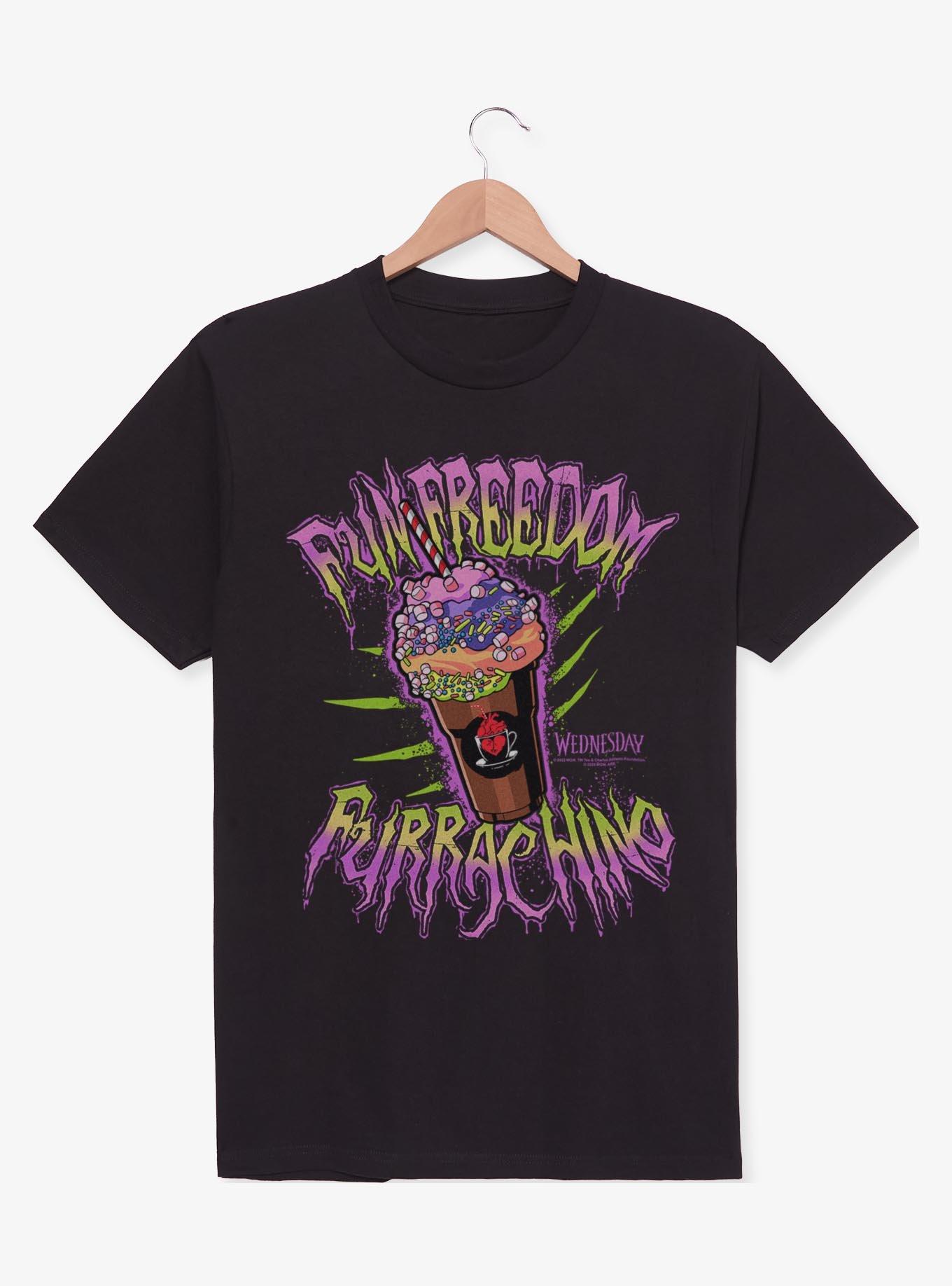 Wednesday Fun Freedom Furrachino T-Shirt BoxLunch Exclusive