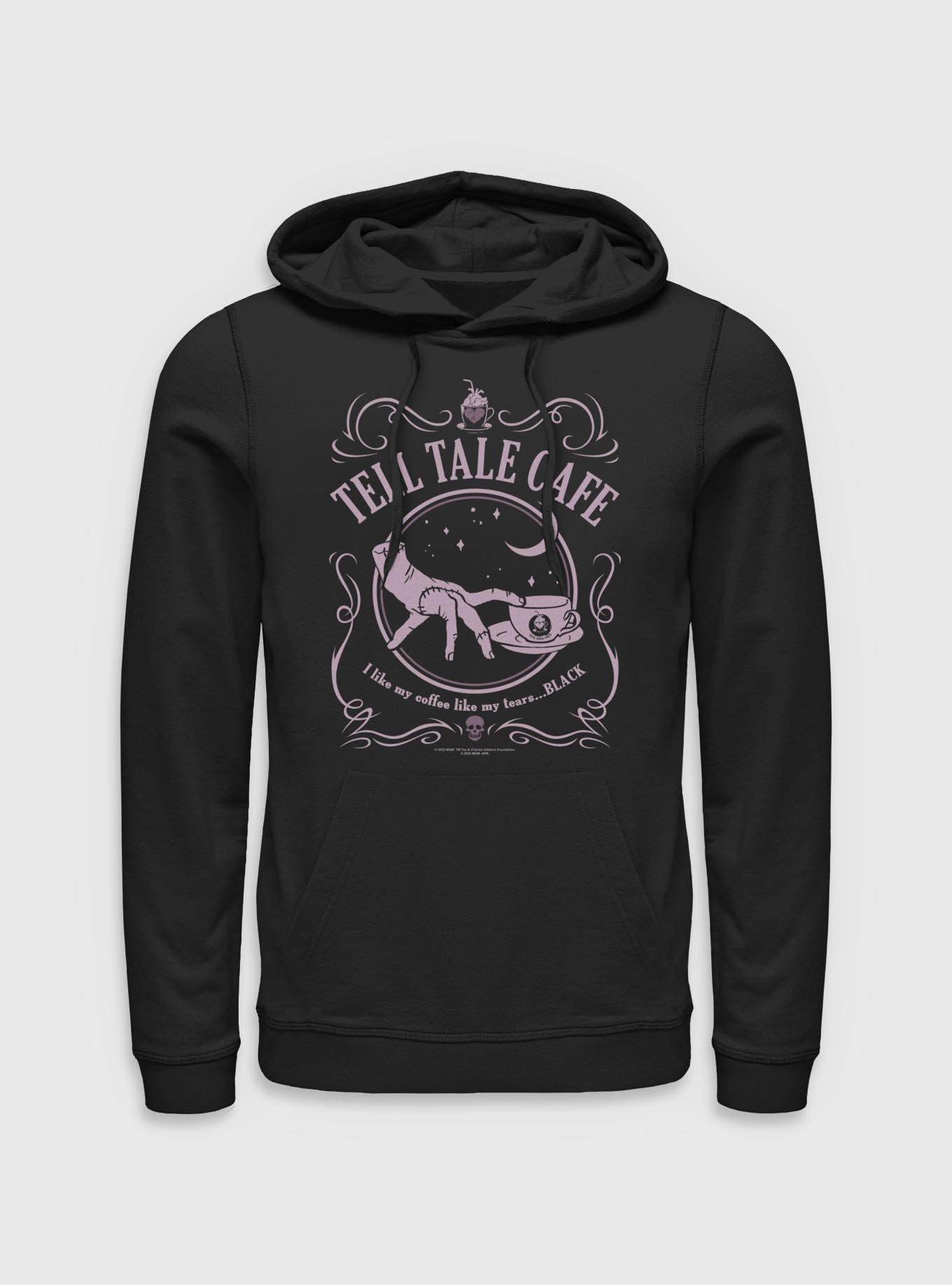 Wednesday Tell Tale Cafe Hoodie BoxLunch Exclusive, , hi-res