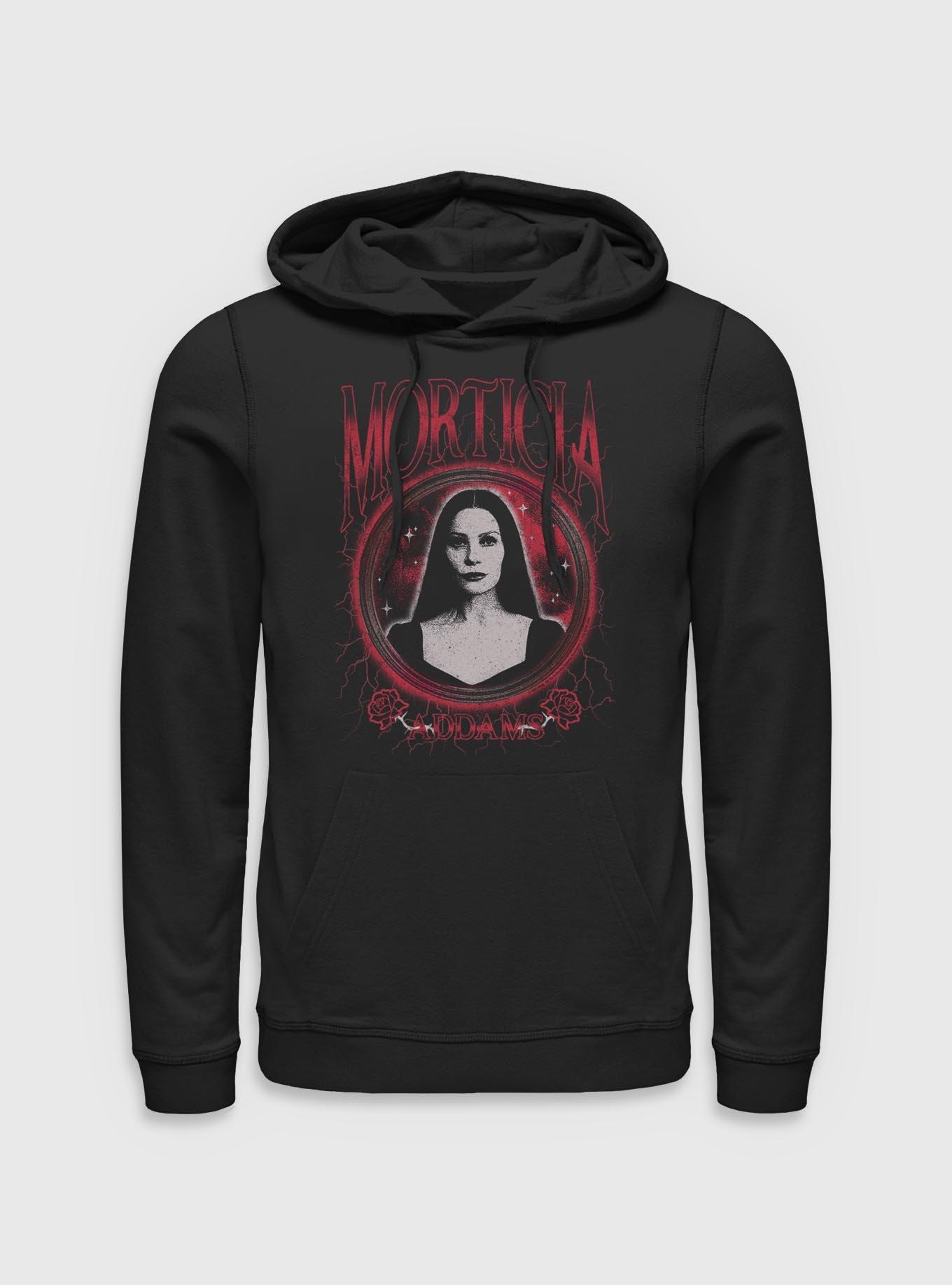 Wednesday Morticia Addams Keeper of Secrets Hoodie BoxLunch Exclusive, , hi-res