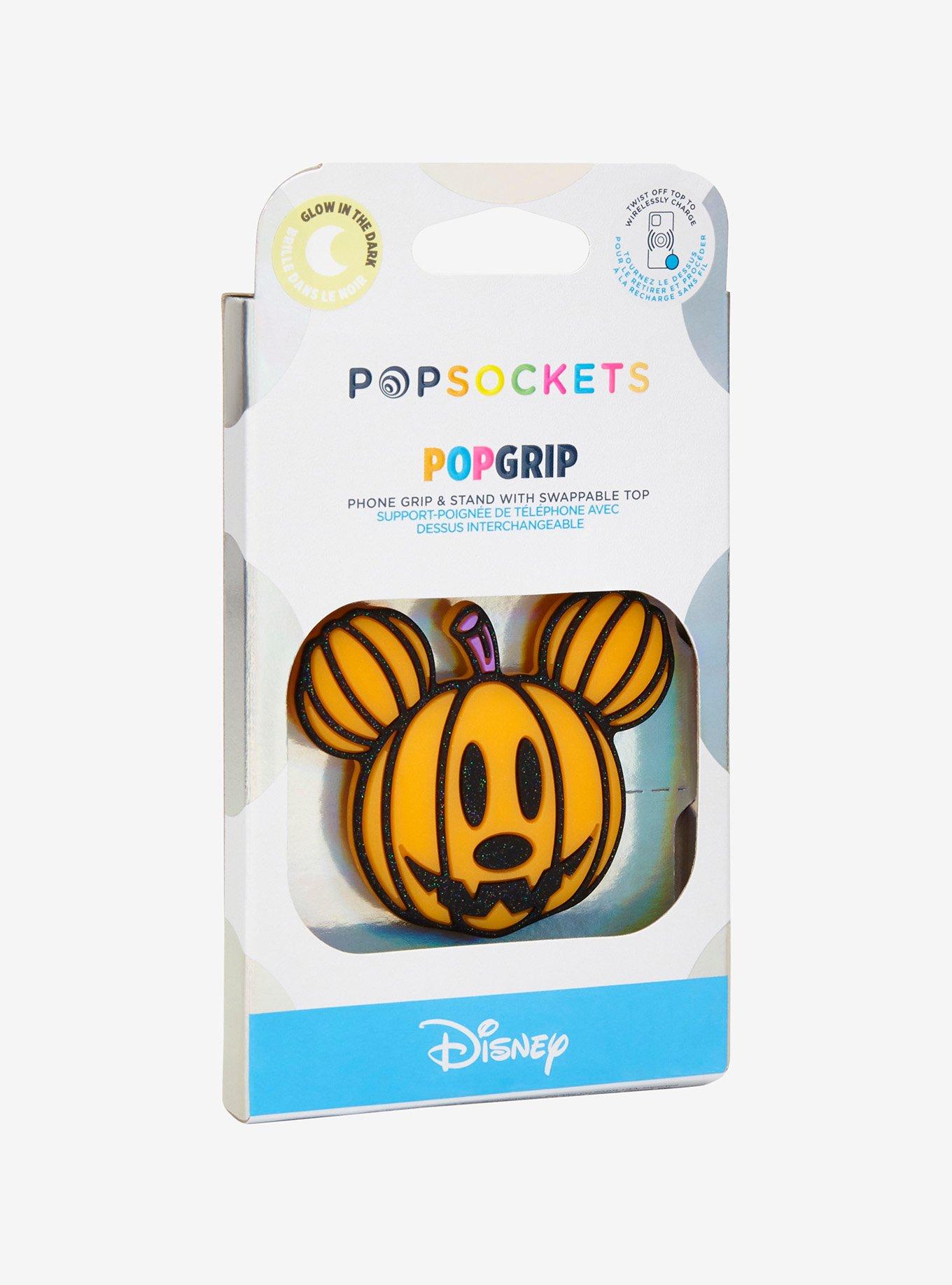 PopSockets Disney Mickey Mouse Pumpkin Glow-in-the-Dark PopGrip