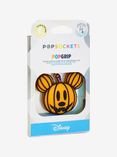 PopSockets Disney Mickey Mouse Pumpkin Glow-in-the-Dark PopGrip